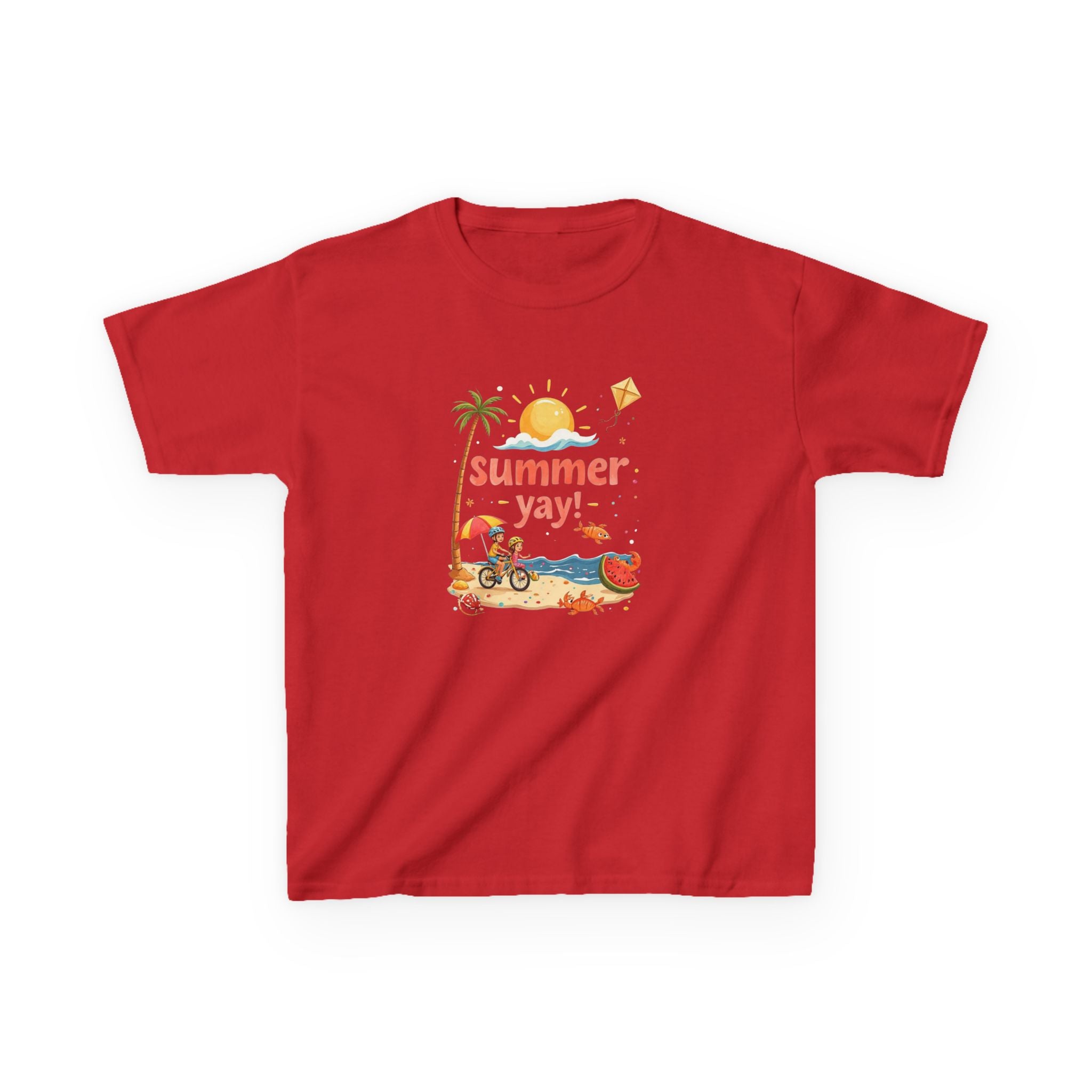 Summer Yay! Tee Kid's Heavy Cotton