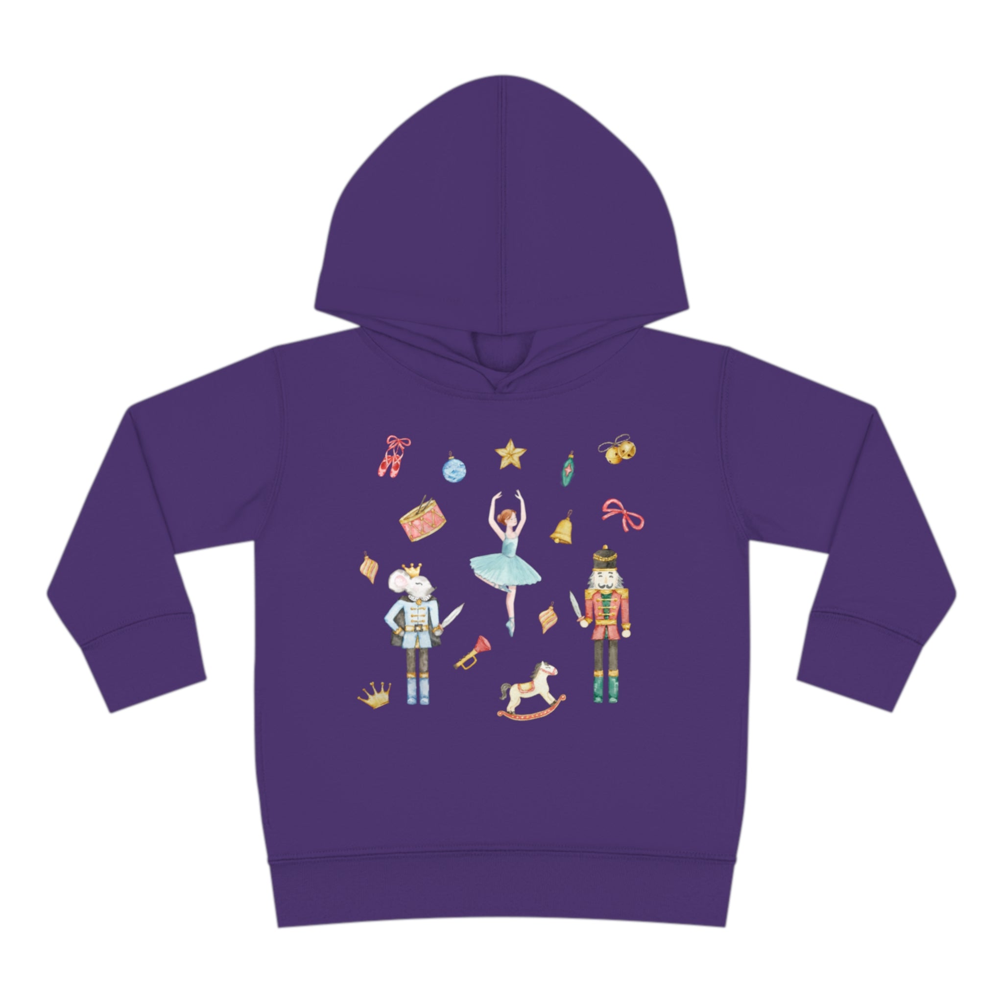 Nutcracker Toddler Pullover Fleece Hoodie