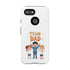 Team Dad Phone Case, Fun Gift for Fathers, Durable Phone Protector, Cute Dad Team Merchandise, Father's Day Special