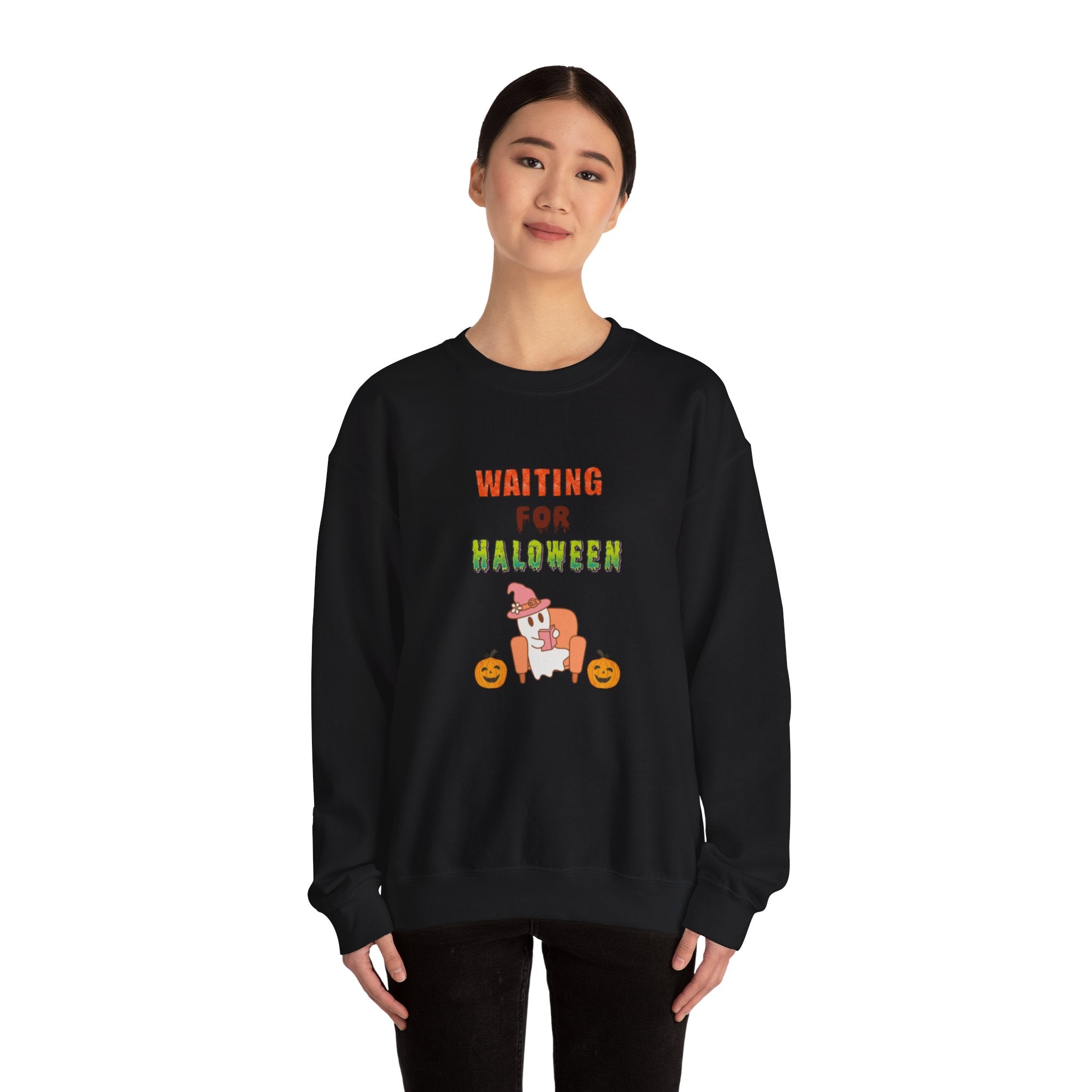 Waiting For Halloween Unisex Heavy Blend™ Crewneck Sweatshirt