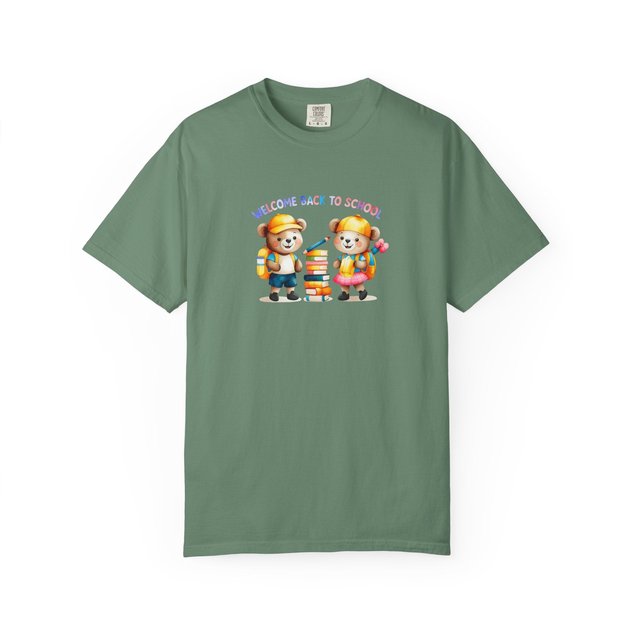Welcome Back to School Unisex Garment-Dyed T-Shirt