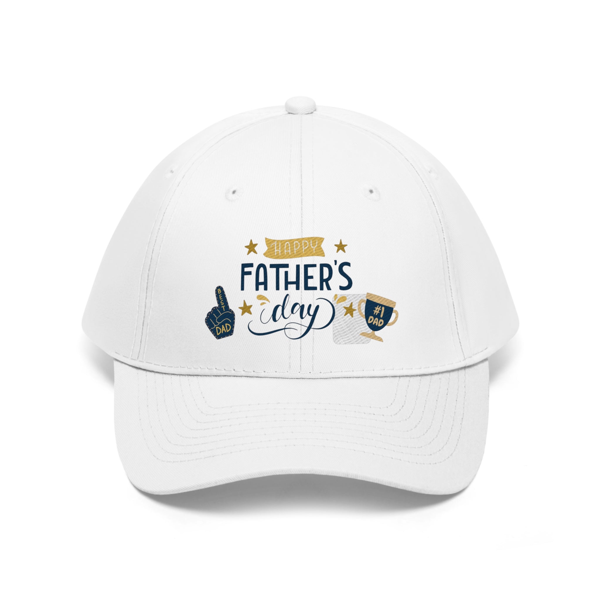 Happy Father's Day No.1 Unisex Twill Hat