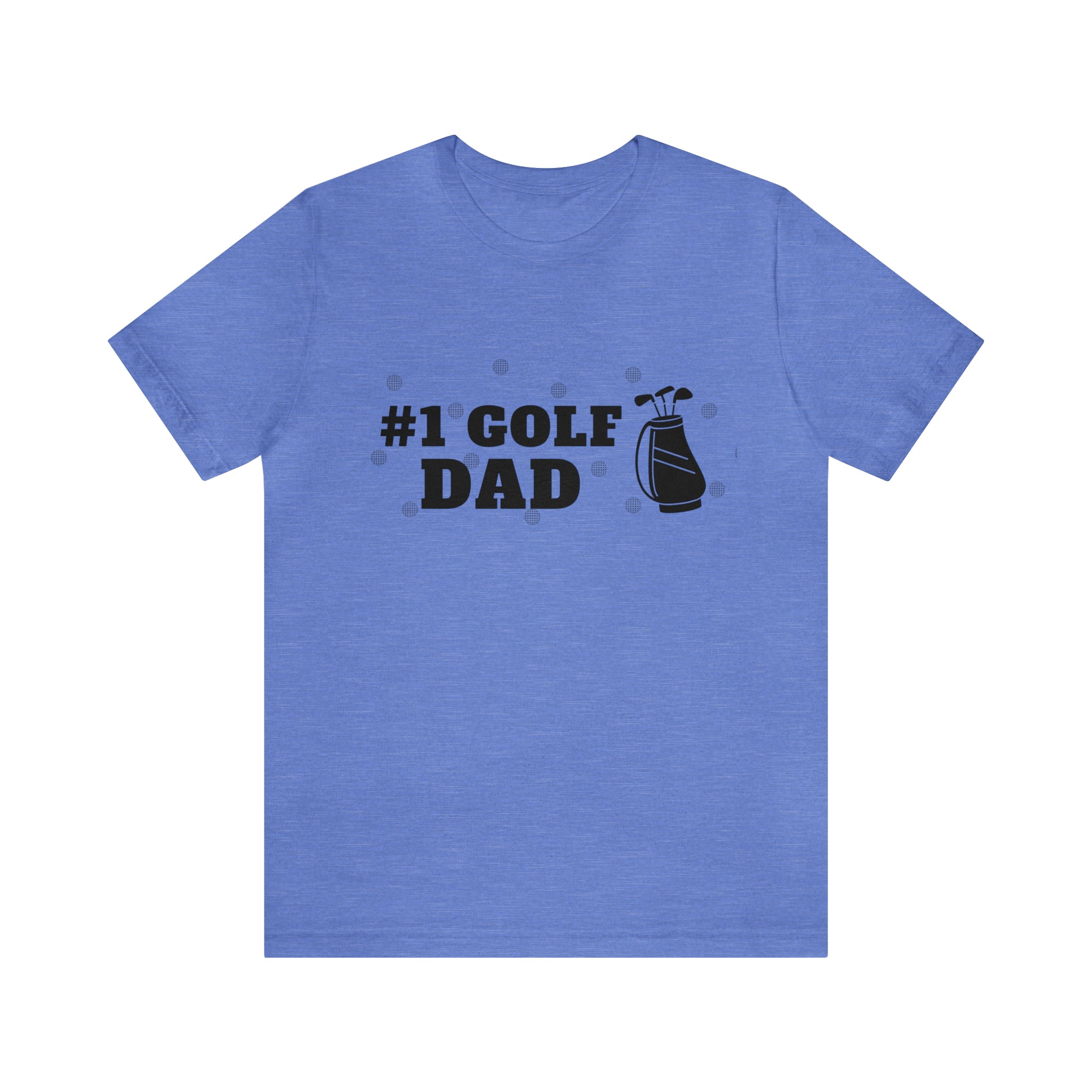 Happy Father's Day Golf Unisex Jersey Short Sleeve Tee