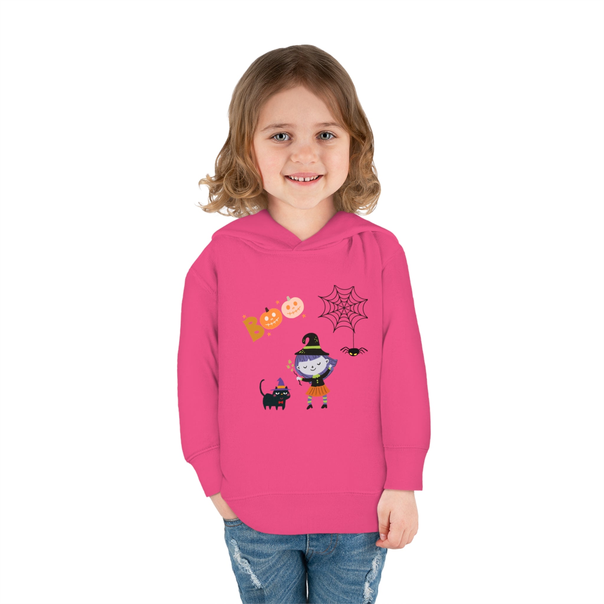 Boo Party Toddler Pullover Fleece Hoodie