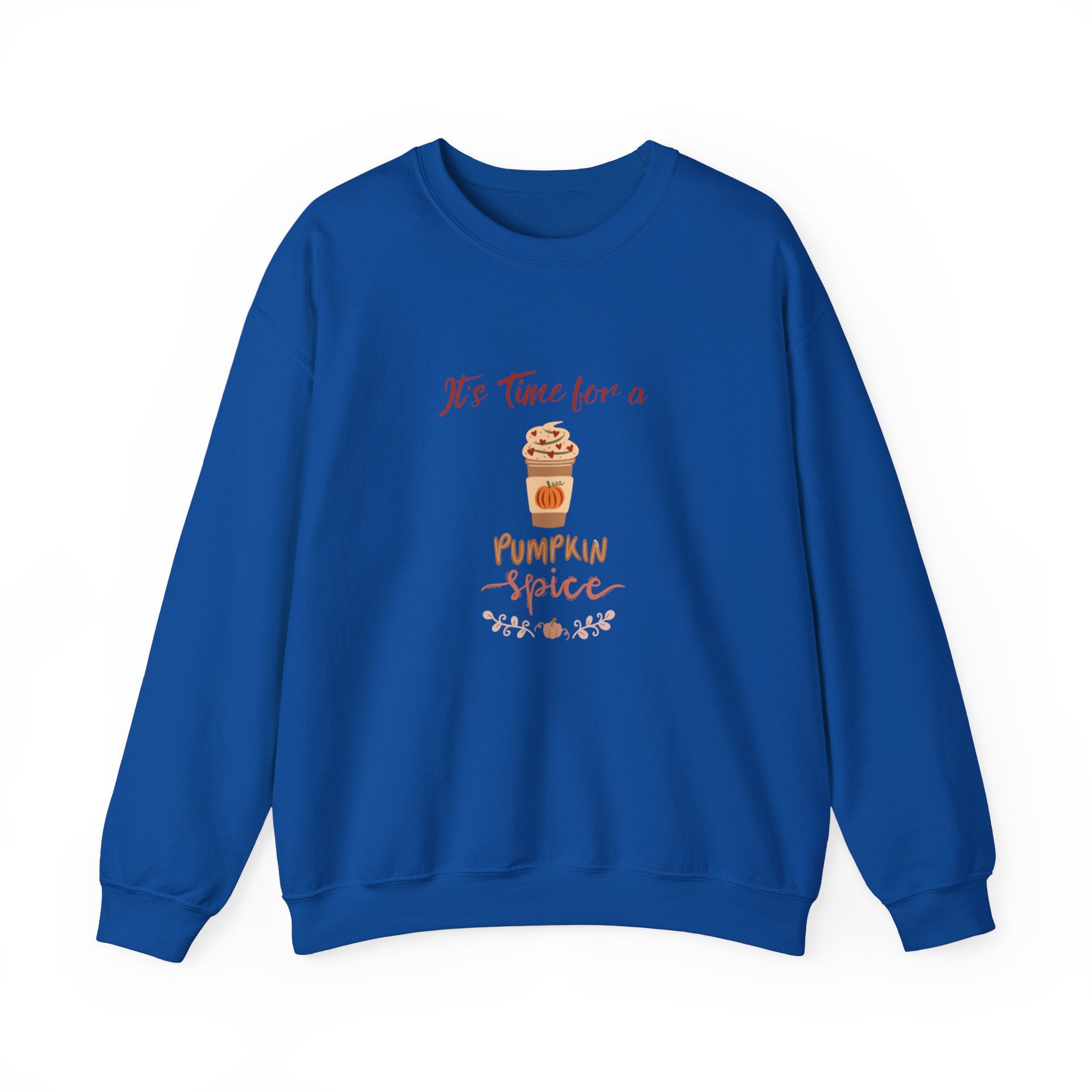 It's Time For A Pumpkin Spice Unisex Heavy Blend™ Crewneck Sweatshirt