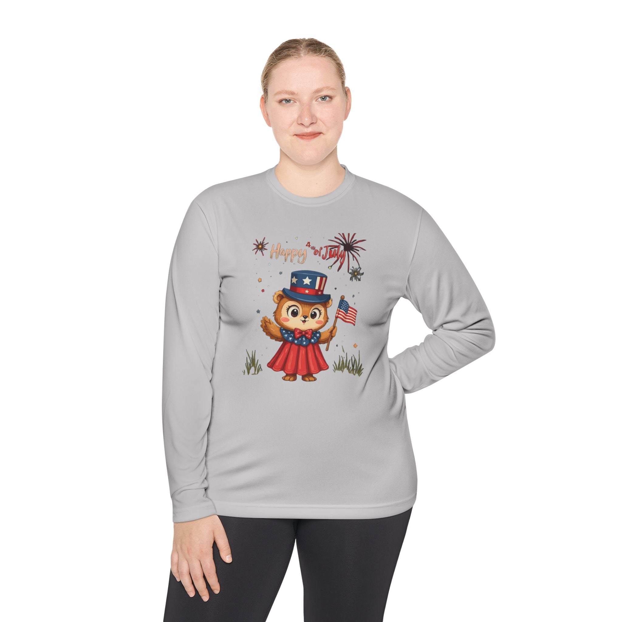 Happy Independence Day Long Sleeve Tee