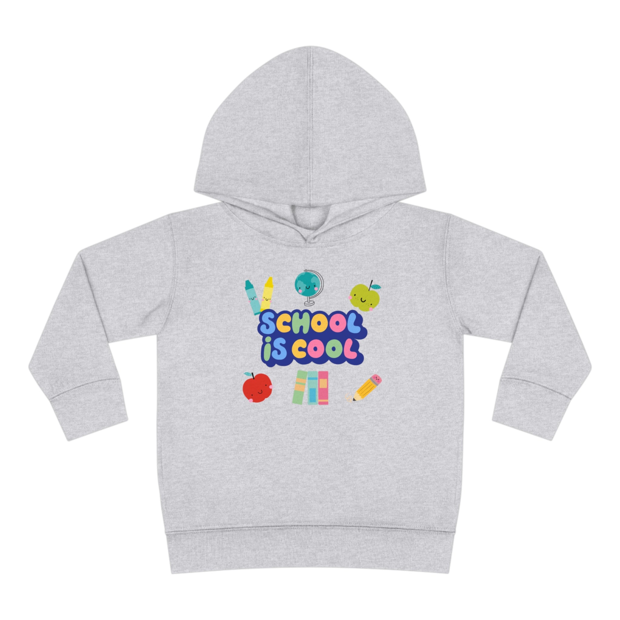 School Is Cool Toddler Pullover Fleece Hoodie