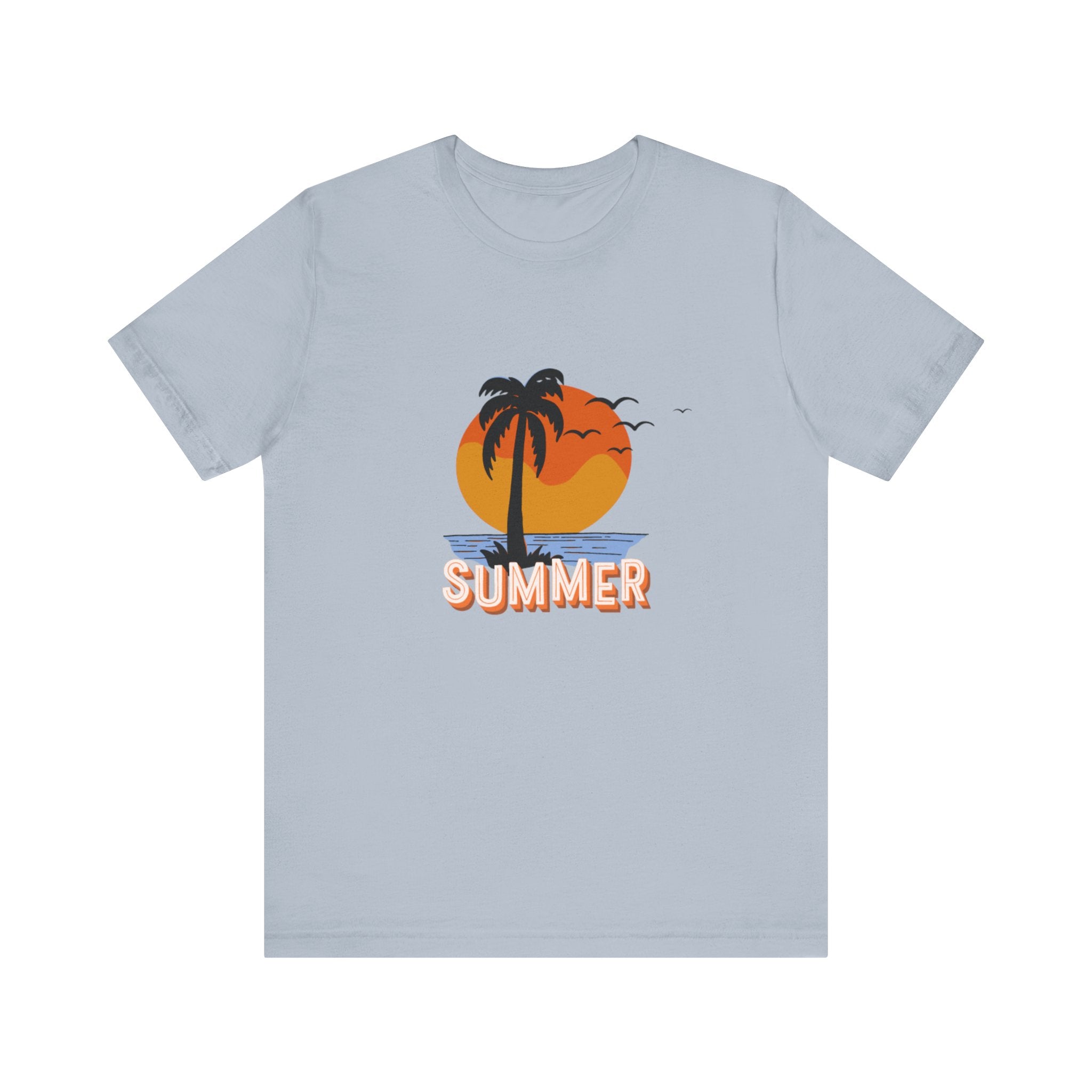 Summer Sunset Unisex Jersey Short Sleeve Tee