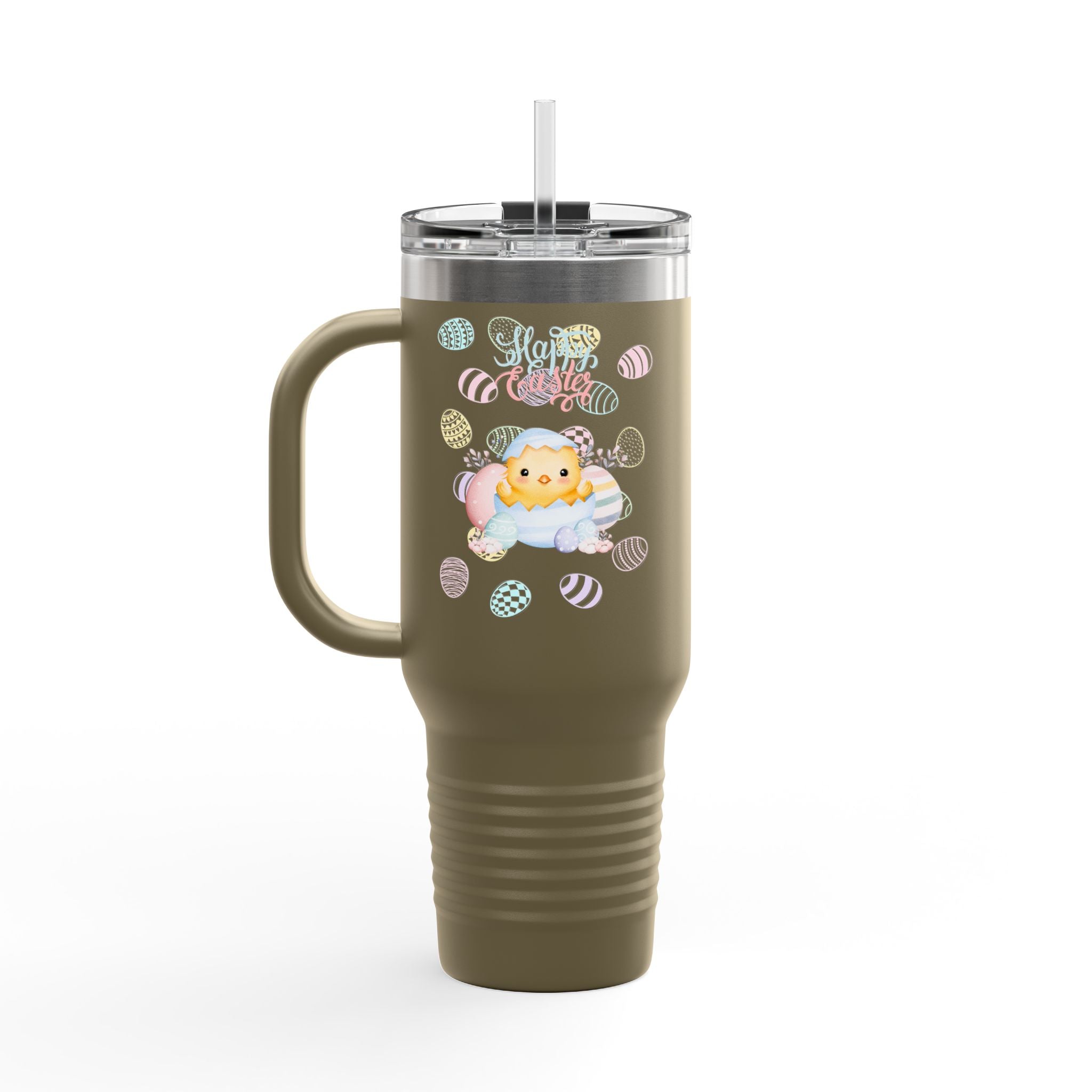 Chick Happy Easter Insulated Travel Mug - 40oz