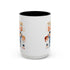 Team Dad Accent Coffee Mug