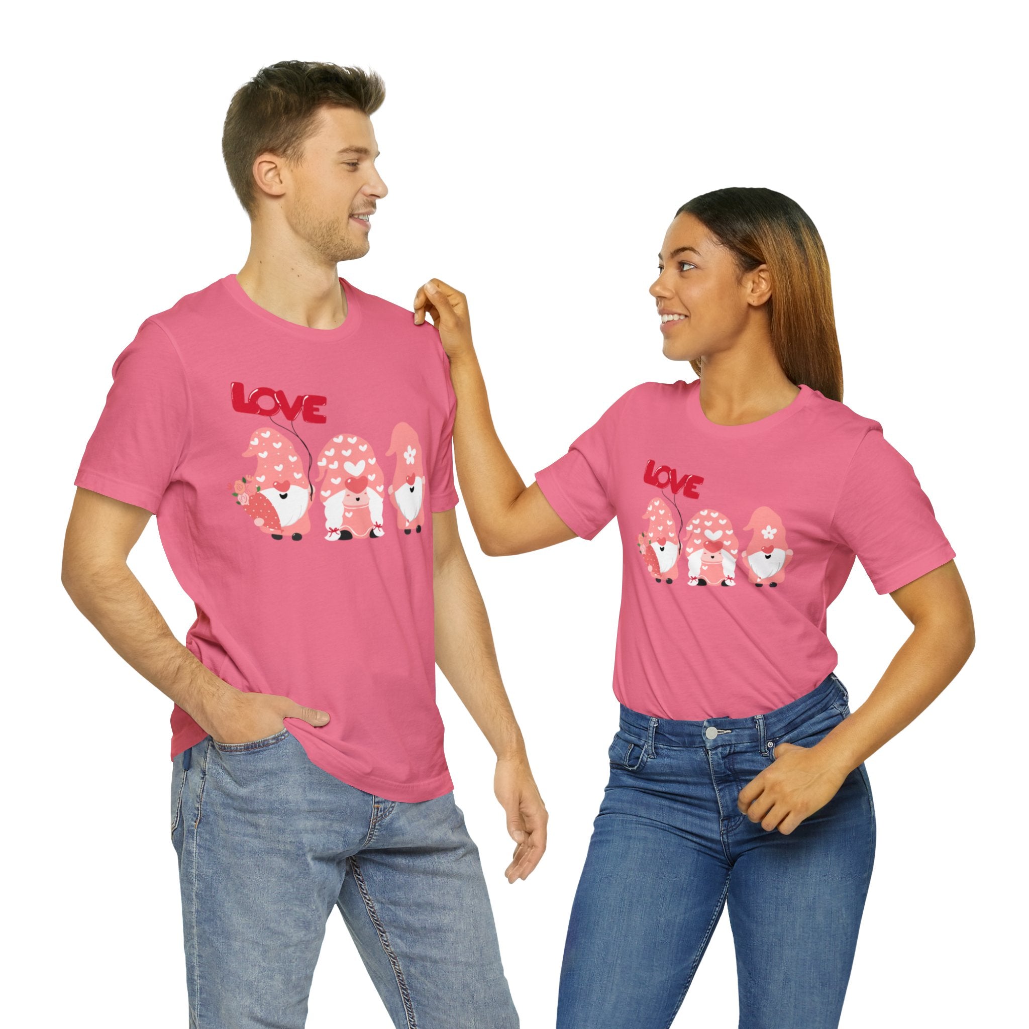 Love Gnome Day Unisex Jersey Short Sleeve Tee