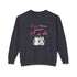 Meow Valentine's Day Unisex Lightweight Crewneck Sweatshirt