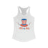 4th Of July Women's Ideal Racerback Tank