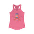 4th Of July Women's Ideal Racerback Tank