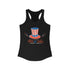 4th Of July Women's Ideal Racerback Tank