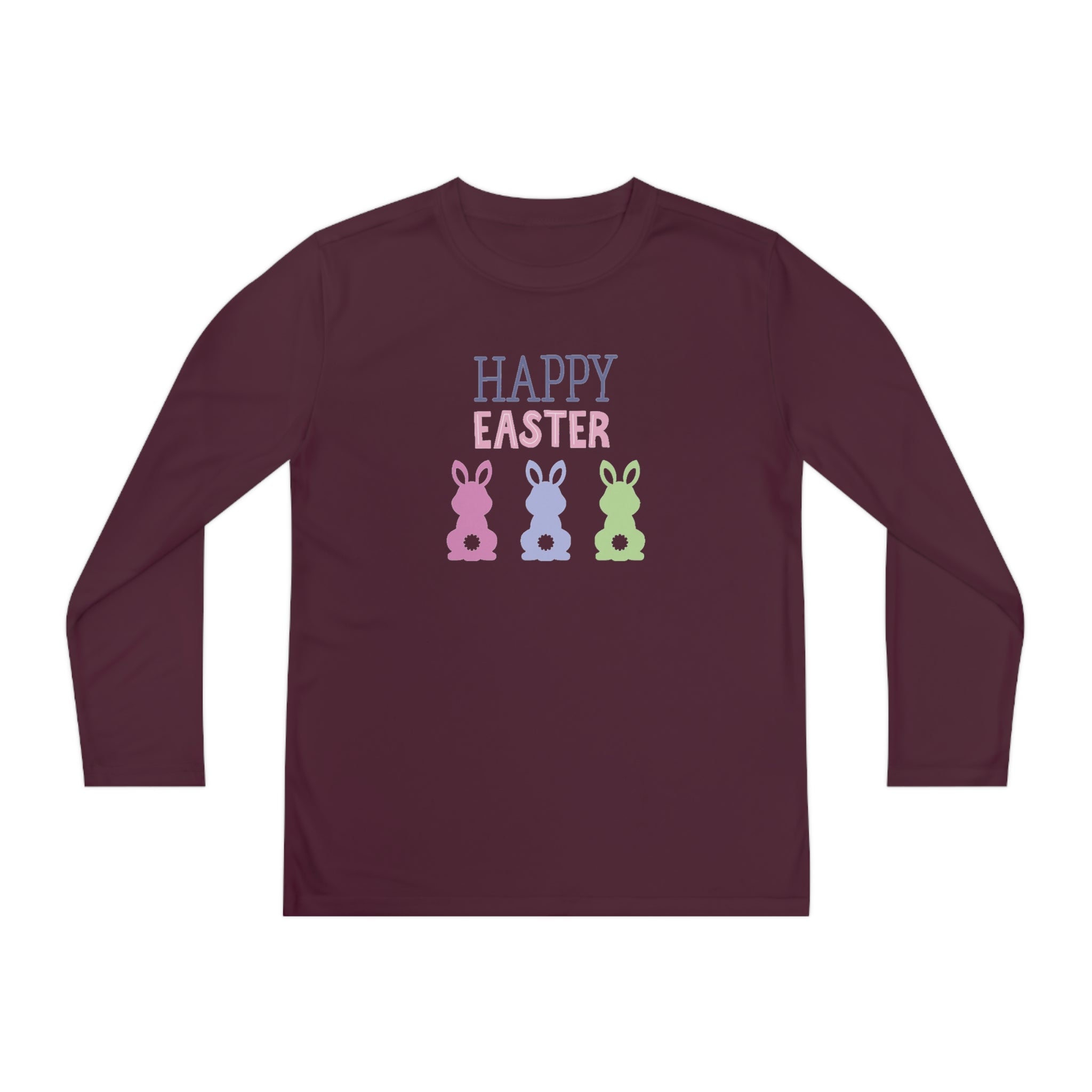 Have A Bunny-tastic Easter Youth Long Sleeve Competitor Tee