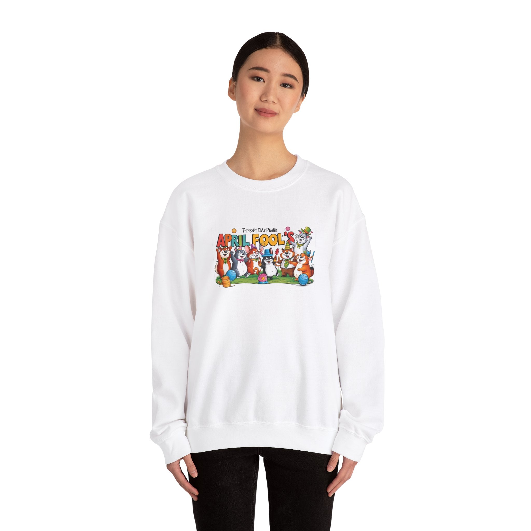 T-Pish'-T Day Prank Unisex Crewneck Sweatshirt