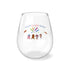 Party In The Union Stemless Wine Glass, 11.75oz