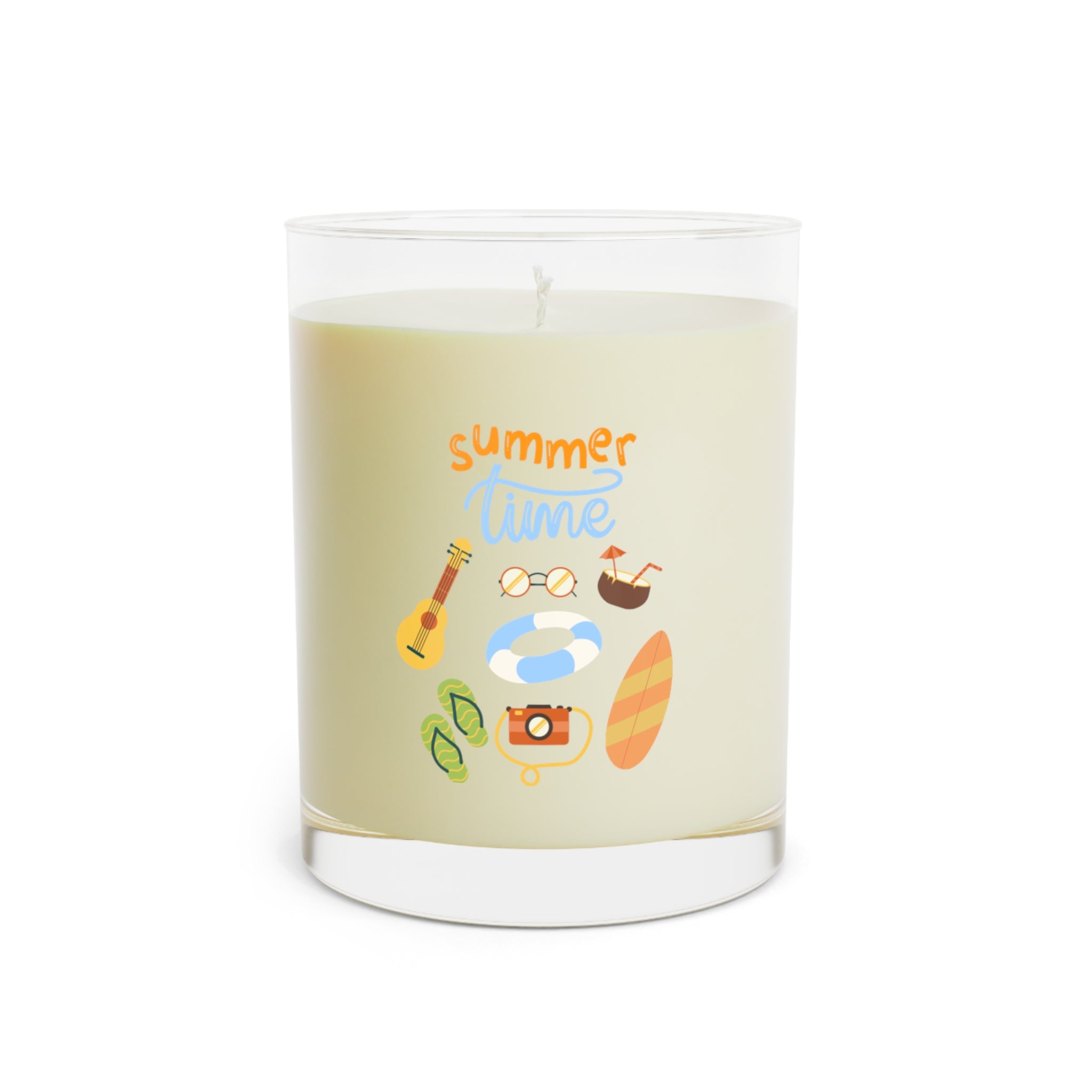 Summertime Fun Scented Candle - Full Glass, 11oz