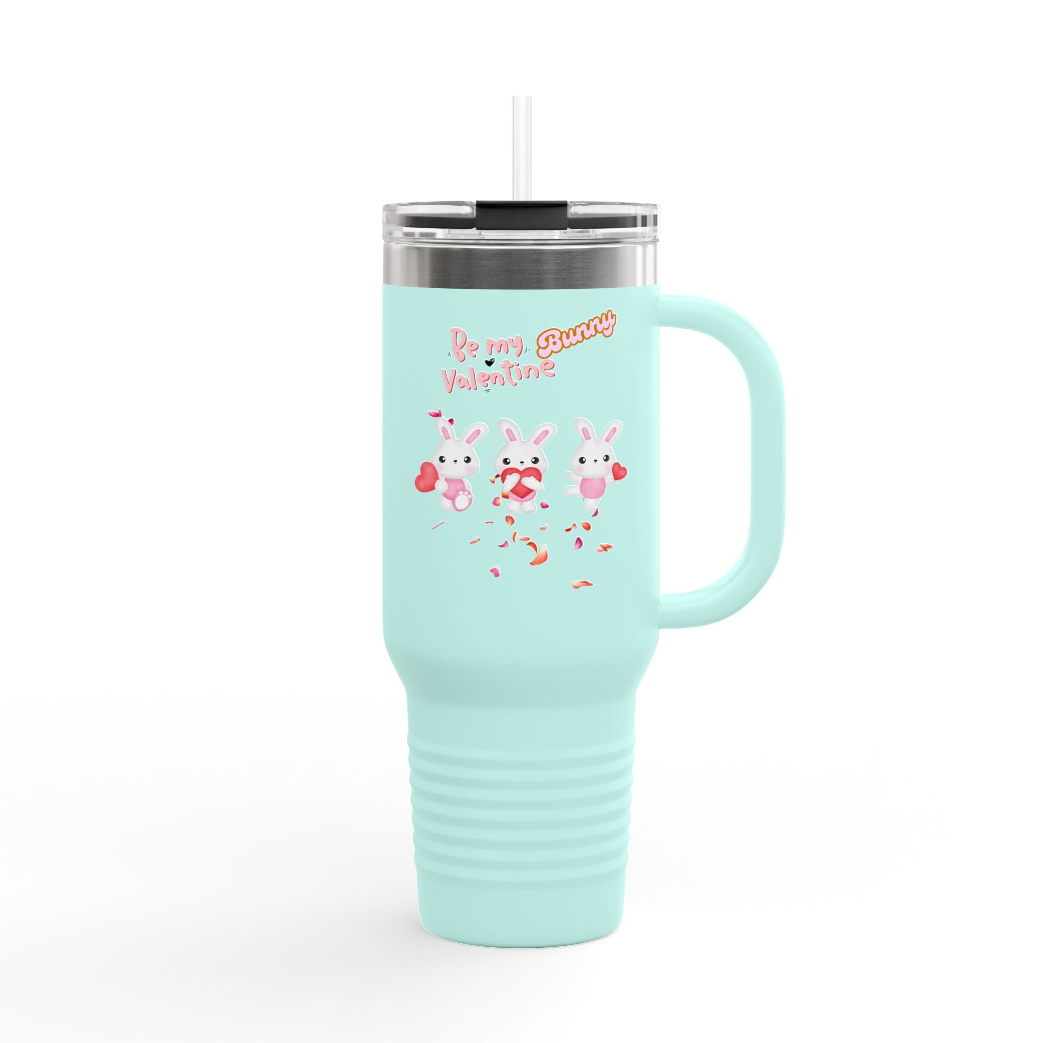 My Bunny Valentine Insulated Travel Mug, 40oz