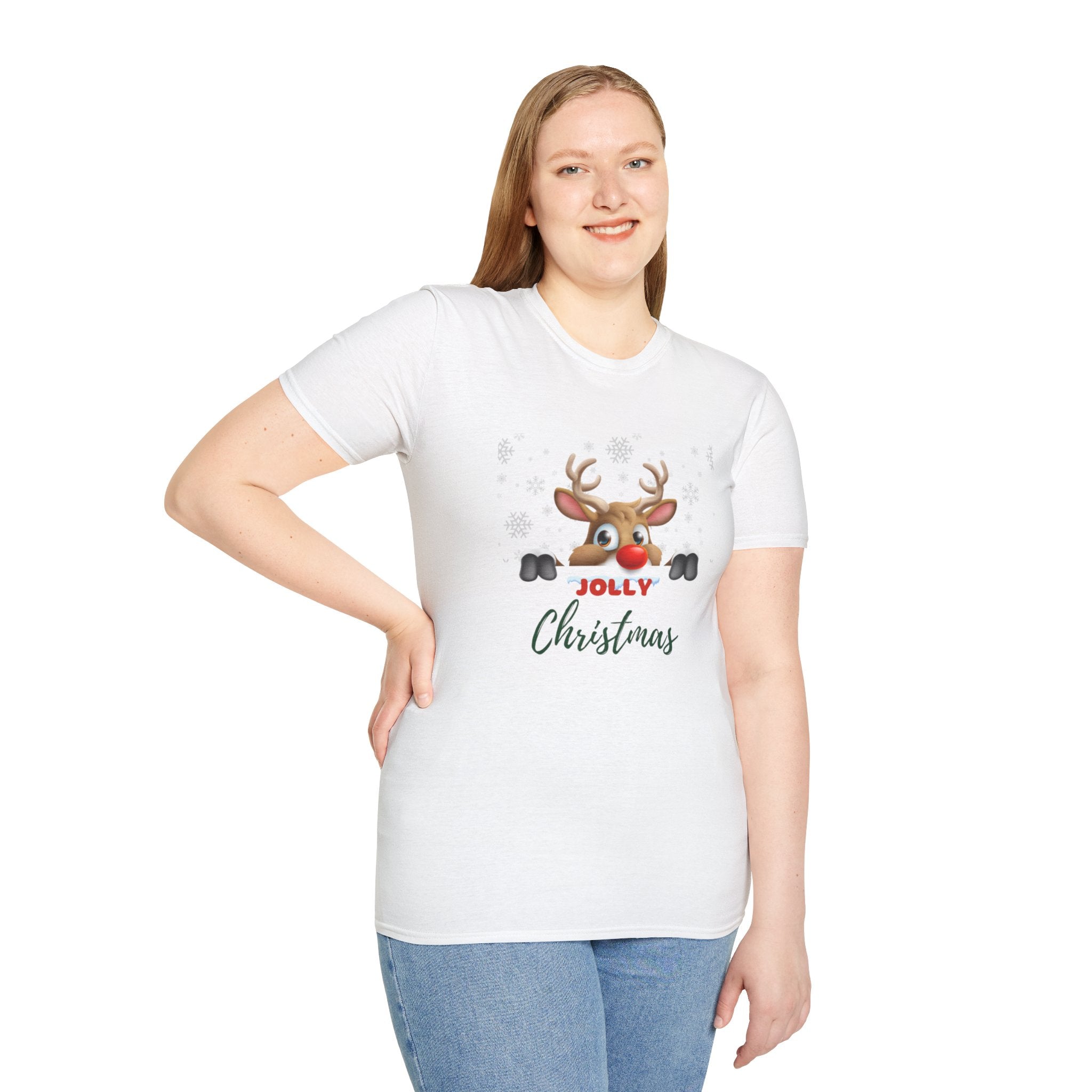 Jolly Christmas Unisex Softstyle T-Shirt