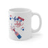 Happy 4th Of July Celebration Ceramic Mug 11oz