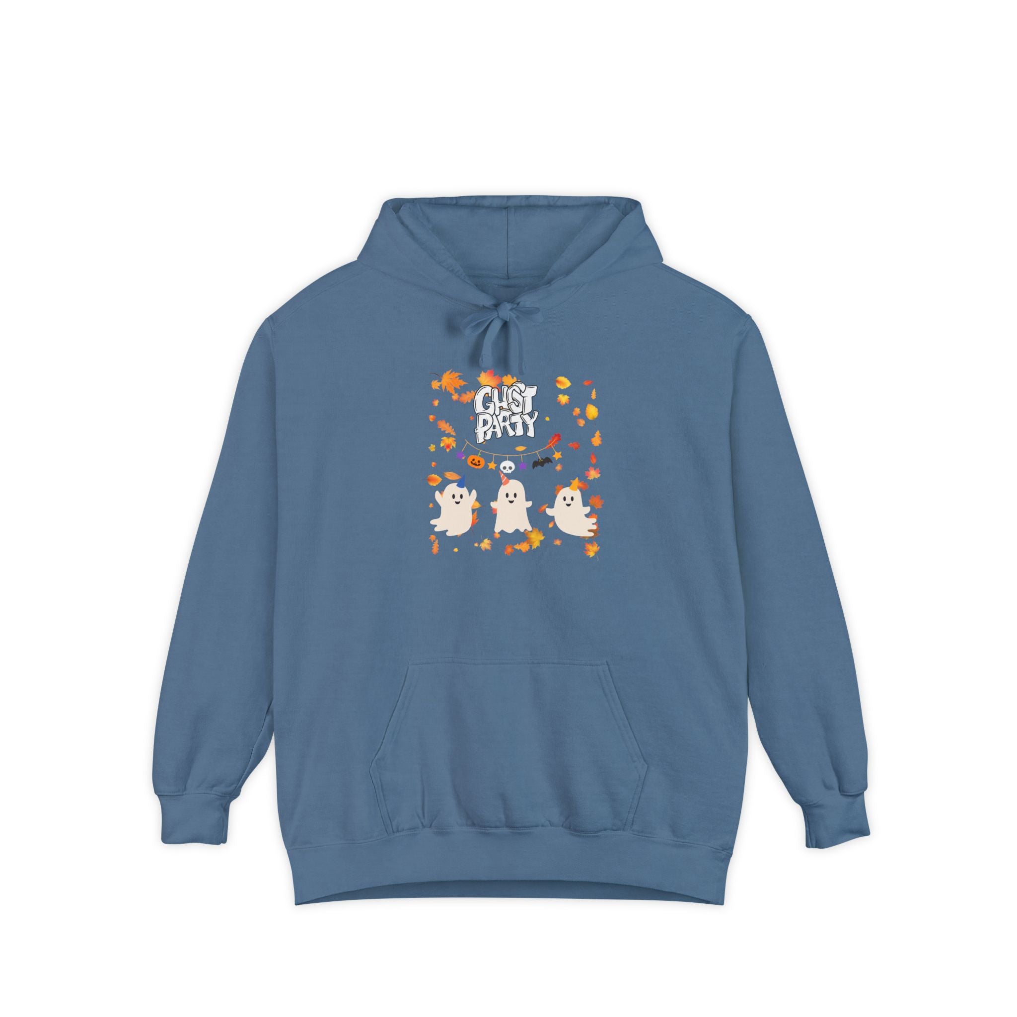 Ghost Party Unisex Garment-Dyed Hoodie