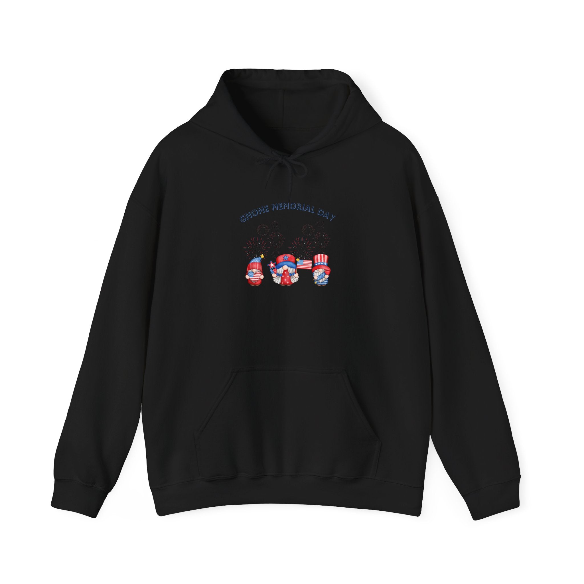 Gnome Memorial Day Hooded Sweatshirt