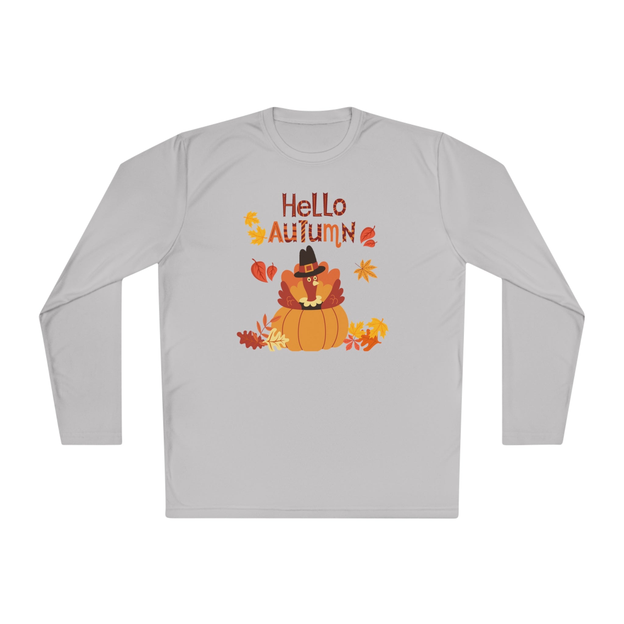 Hello Autumn Unisex Lightweight Long Sleeve Tee