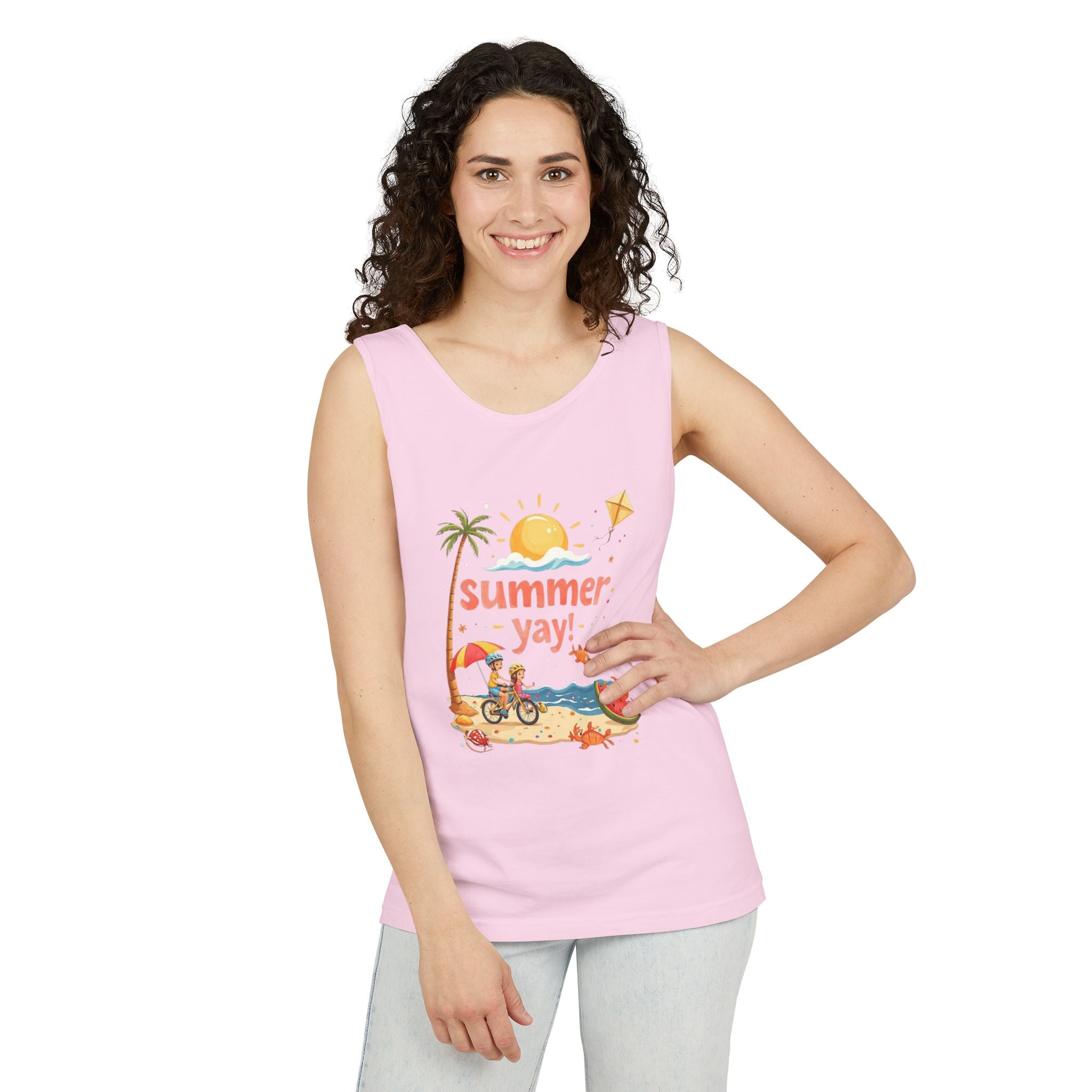 Summer Yay! Unisex Tank Top