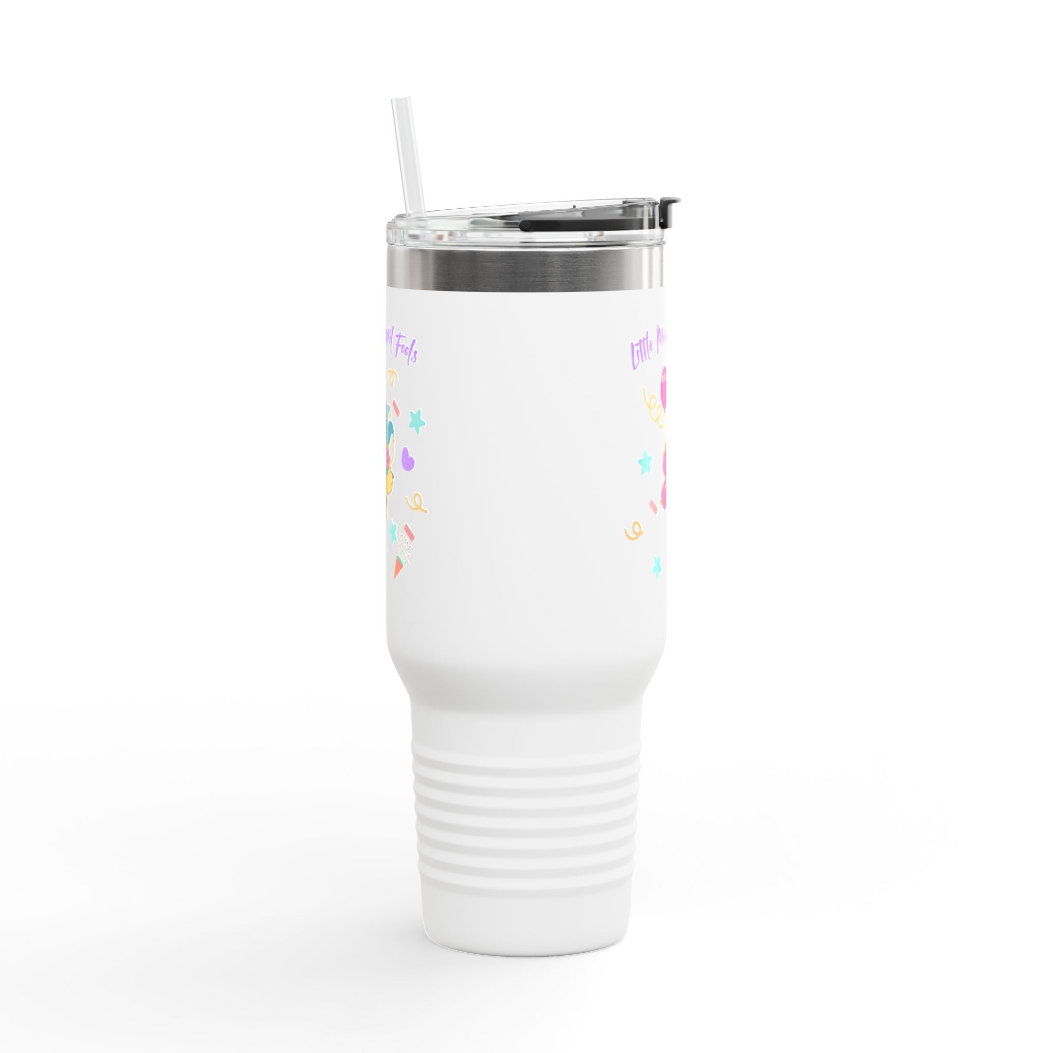 Little Miss April Fool's Day Insulated Travel Mug