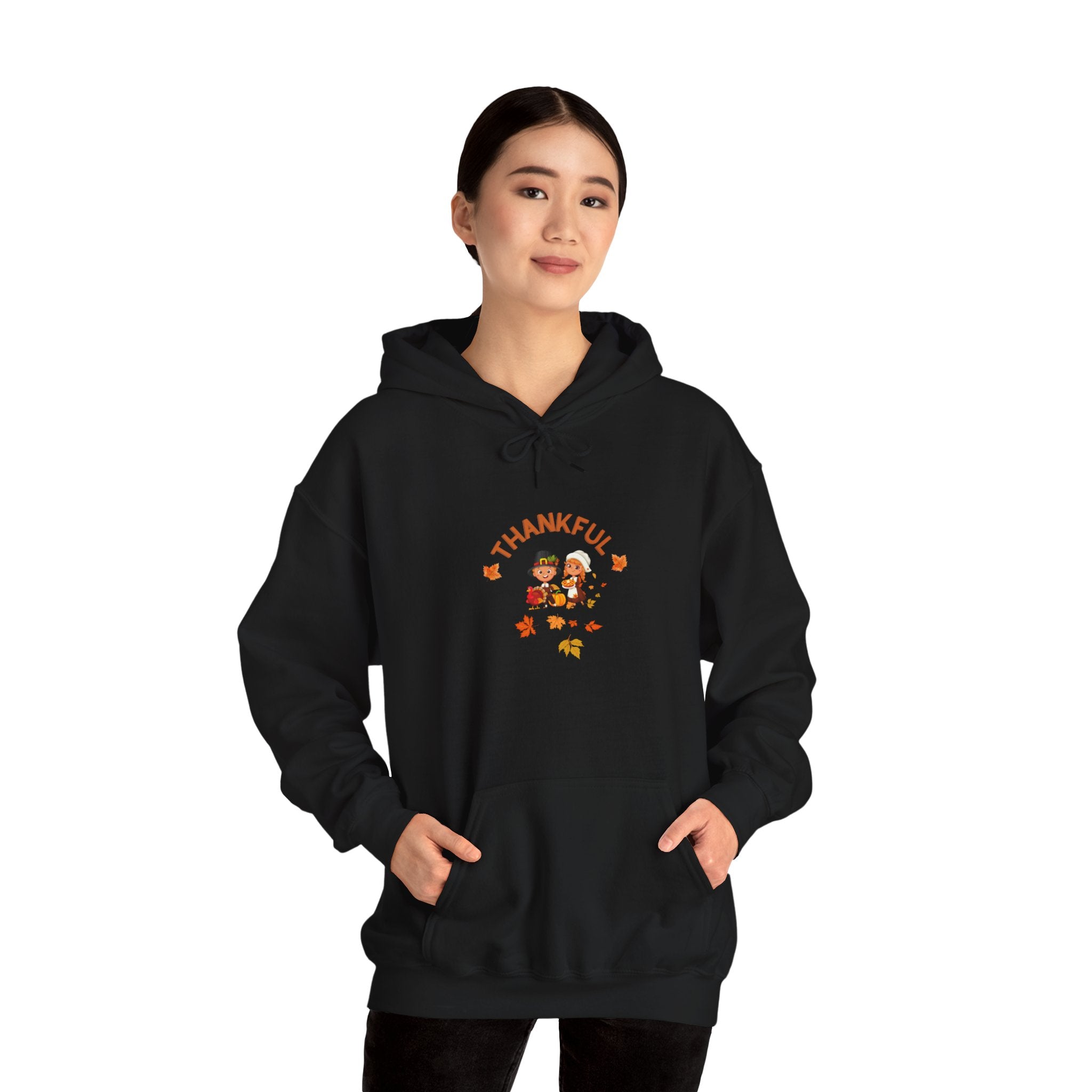 Pilgrims Turkey Day Unisex Heavy Blend™ Hooded Sweatshirt