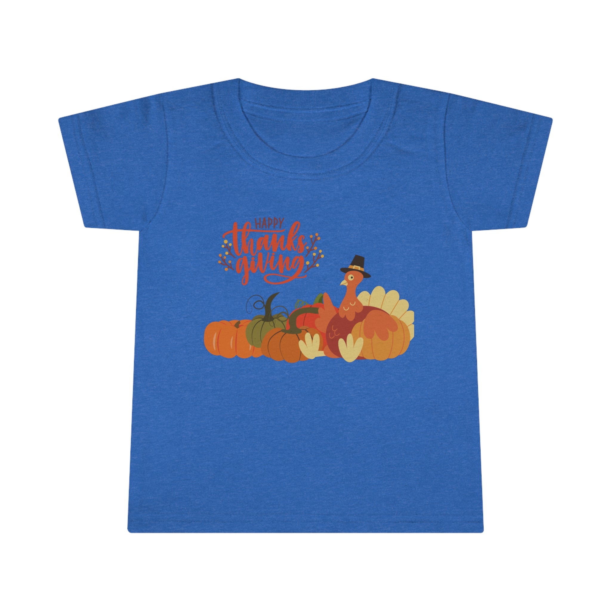 Happy Thanksgiving Turkey Toddler T-shirt