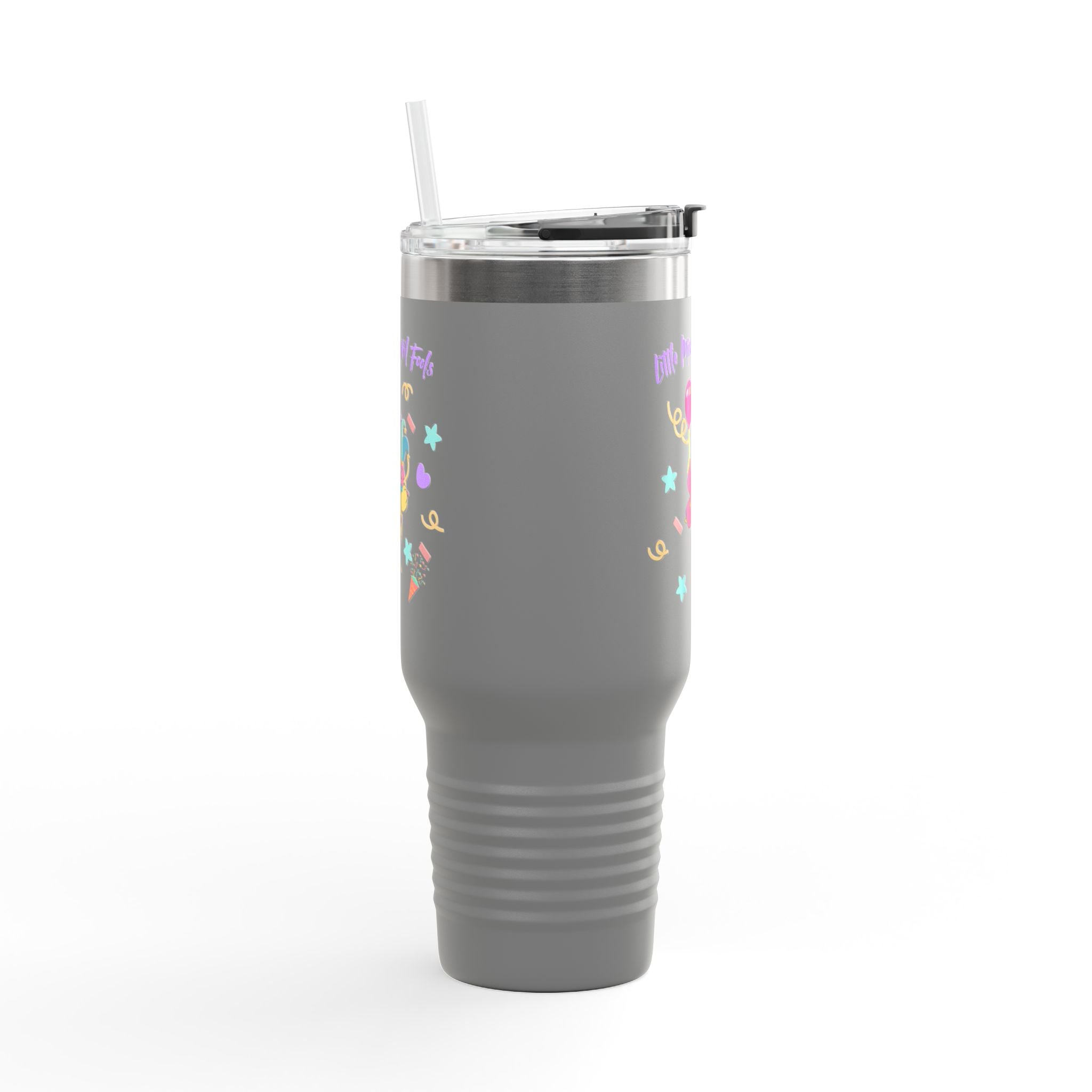 Little Miss April Fool's Day Insulated Travel Mug