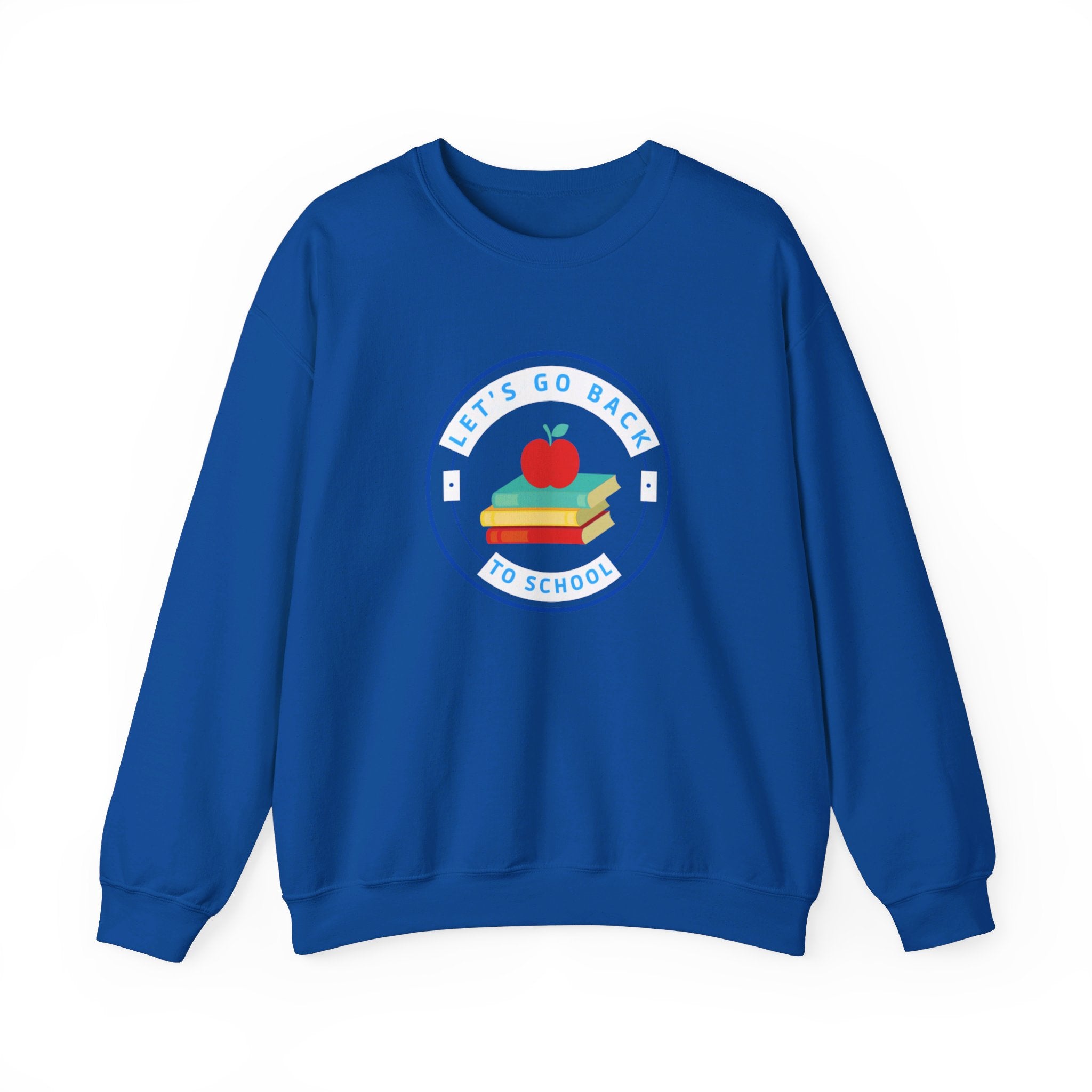 Let's Go Back To School Unisex Heavy Blend™ Crewneck Sweatshirt