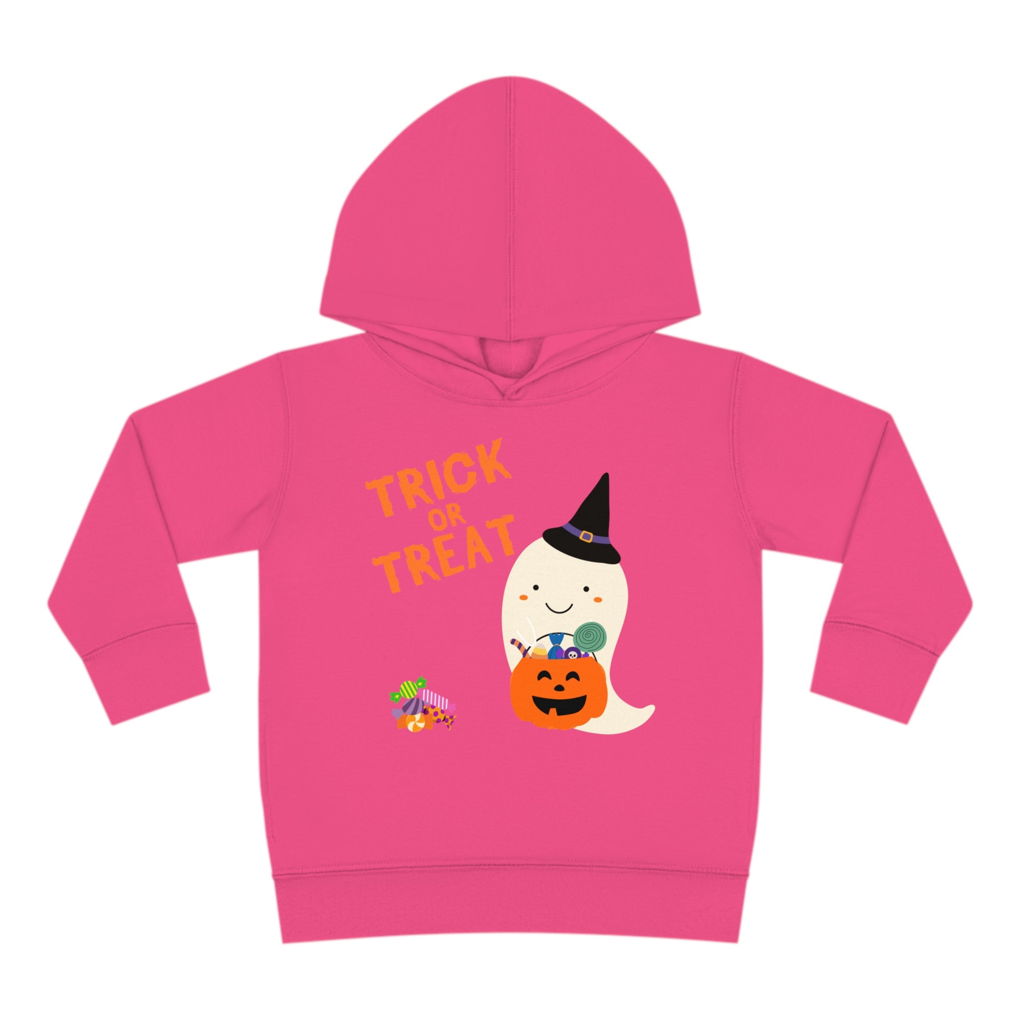 Trick or Treat Toddler Pullover Fleece Hoodie