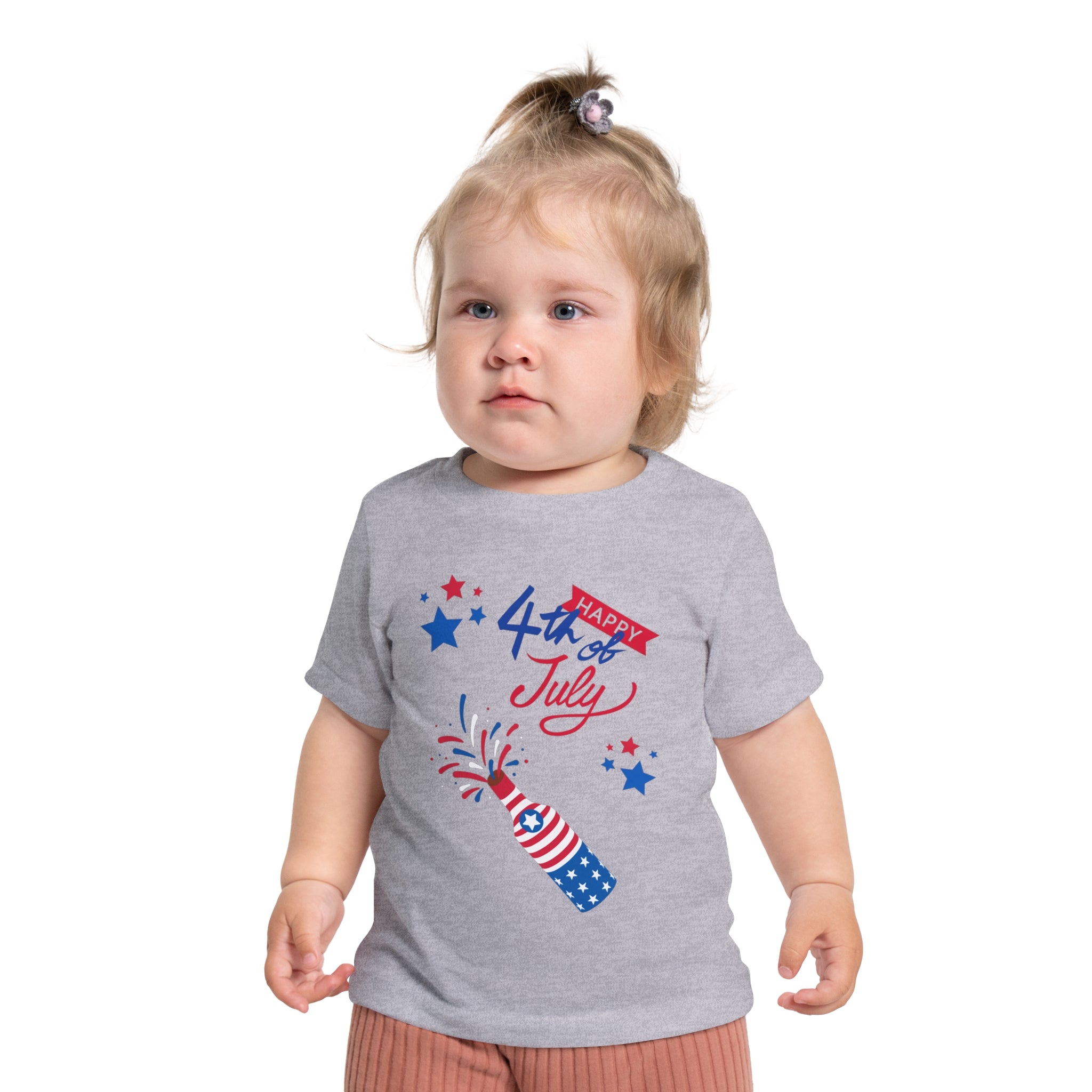 Happy 4th Of July Celebration Baby Short Sleeve T-Shirt