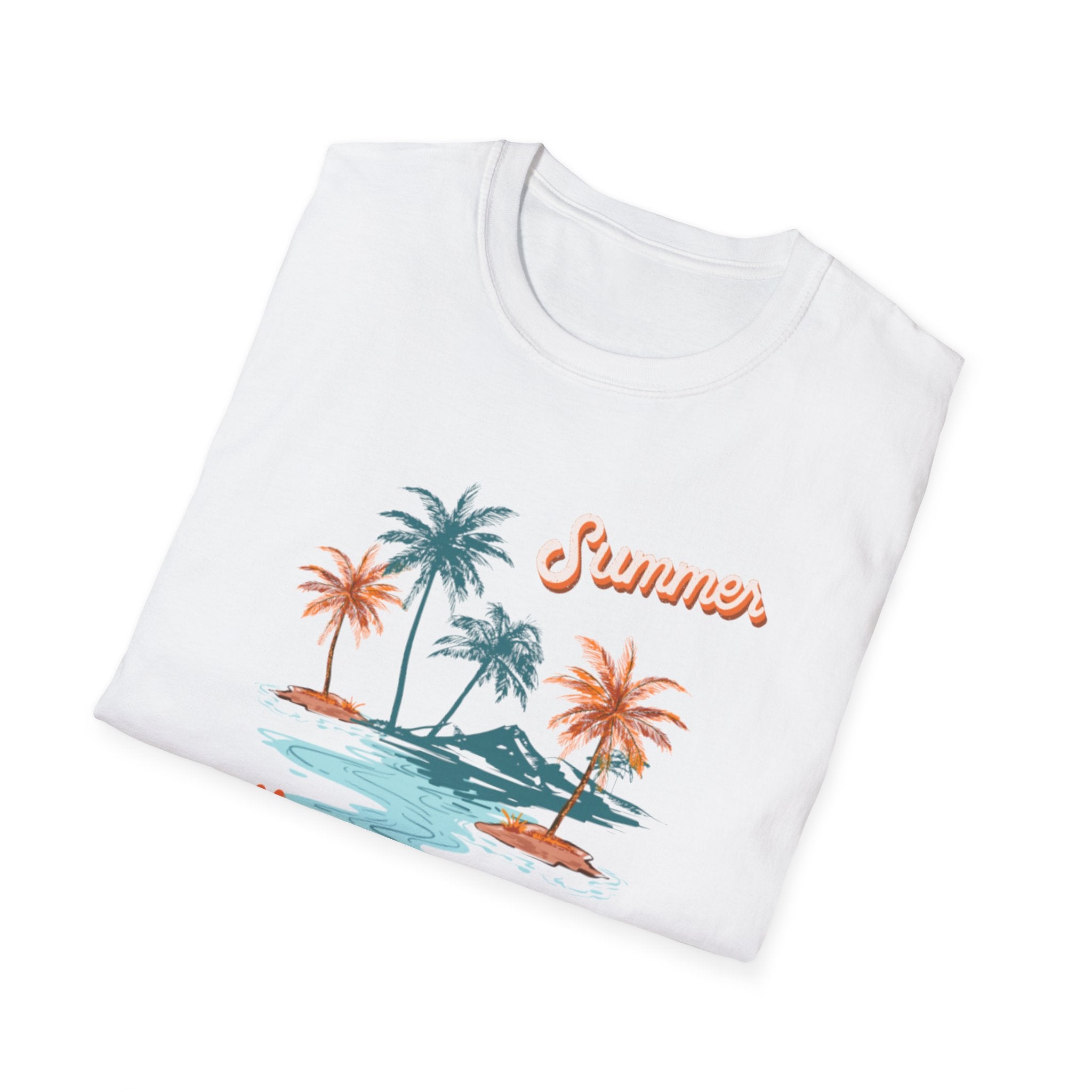 Summer Season Vibes Unisex Softstyle T-Shirt