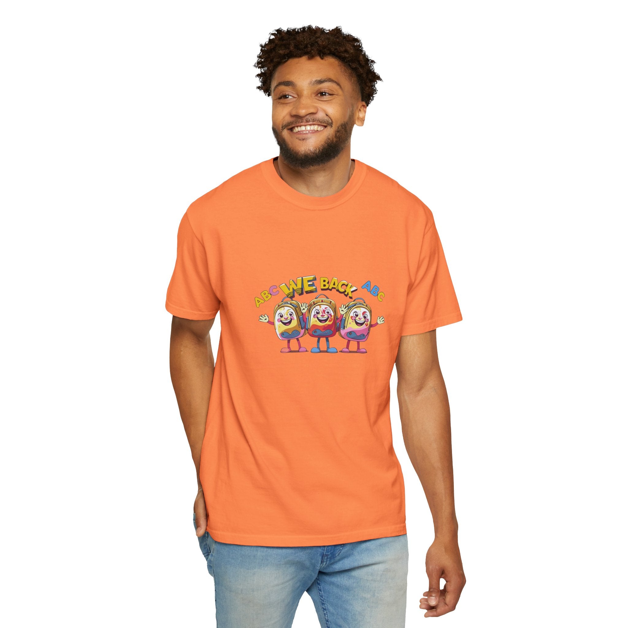 We Back Unisex Garment-Dyed T-shirt