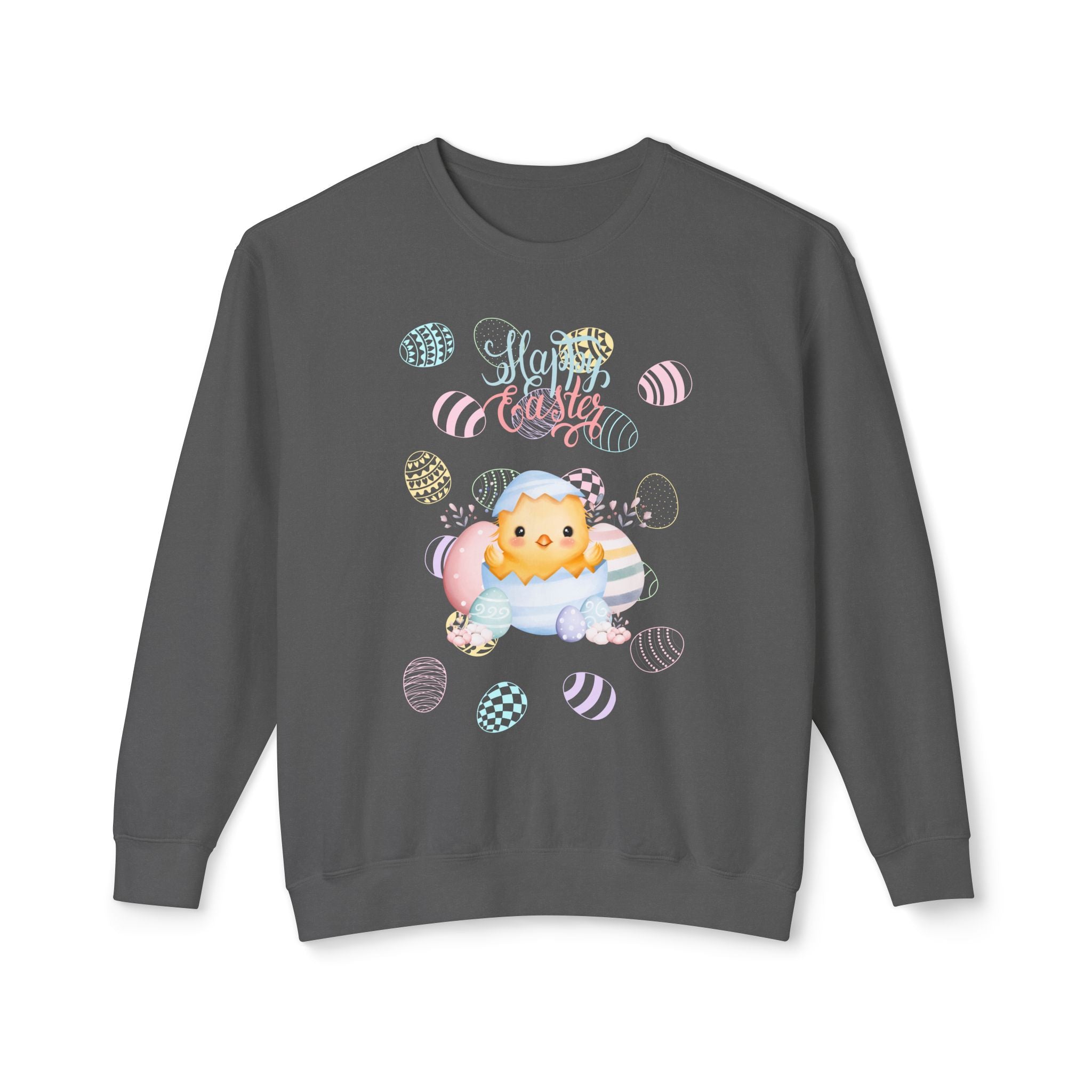 Chick Happy Easter Crewneck Sweatshirt