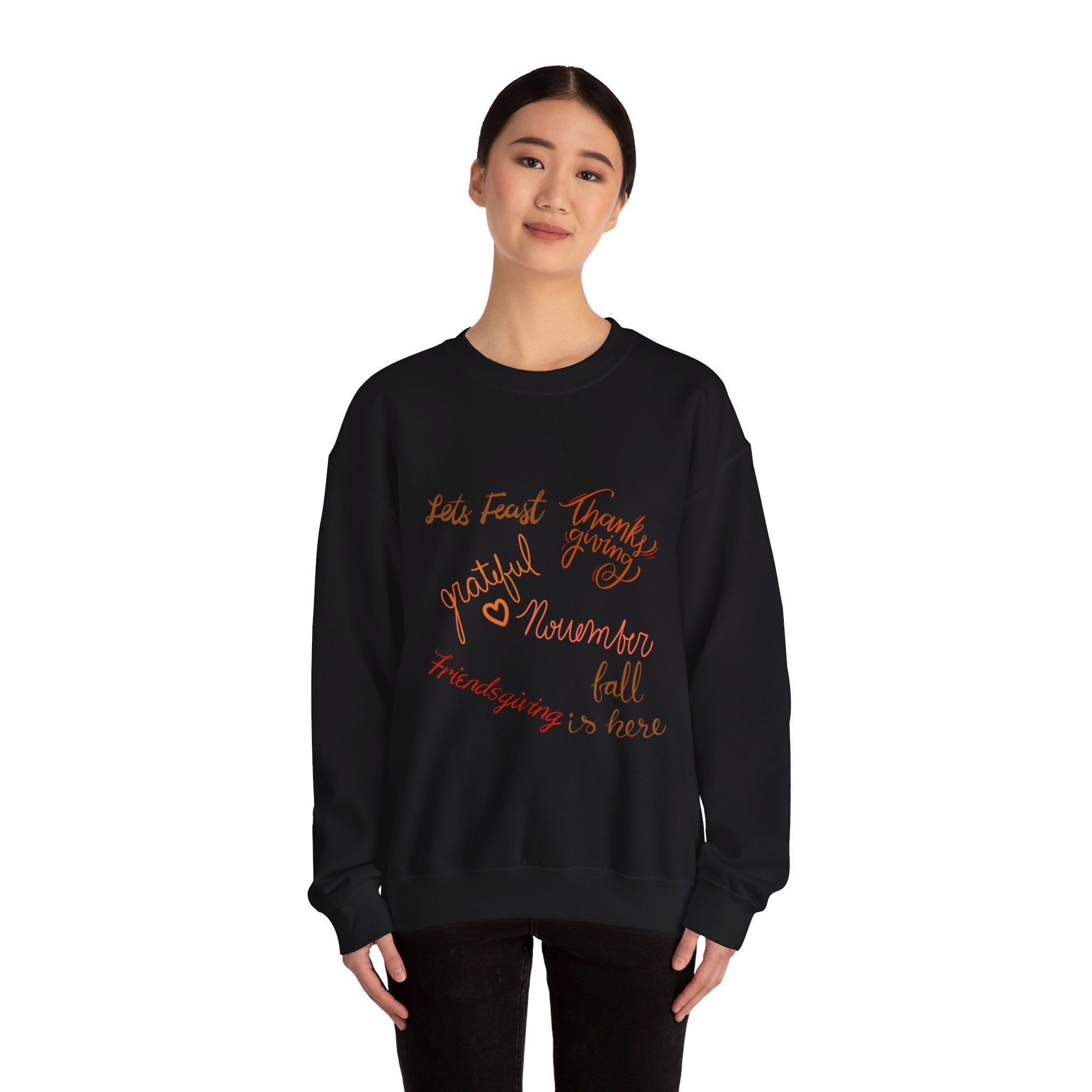 Thanksgiving Season Unisex Heavy Blend™ Crewneck Sweatshirt
