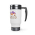 Spooky Season Stainless Steel Travel Mug with Handle, 14oz