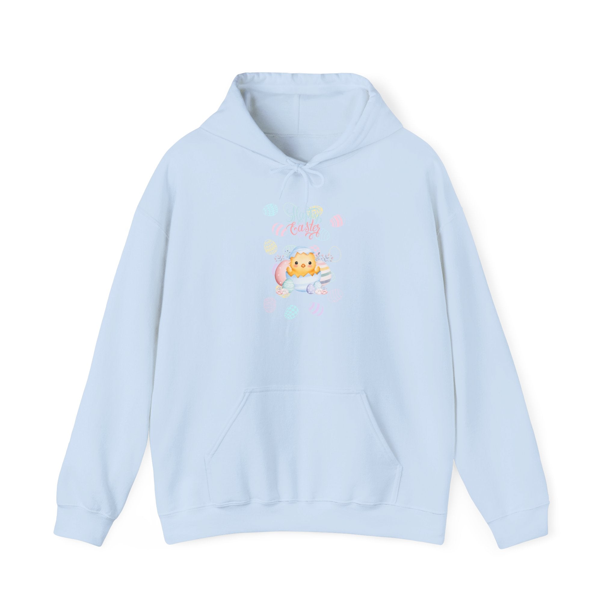 Chick Happy Easter Hooded Sweatshirt