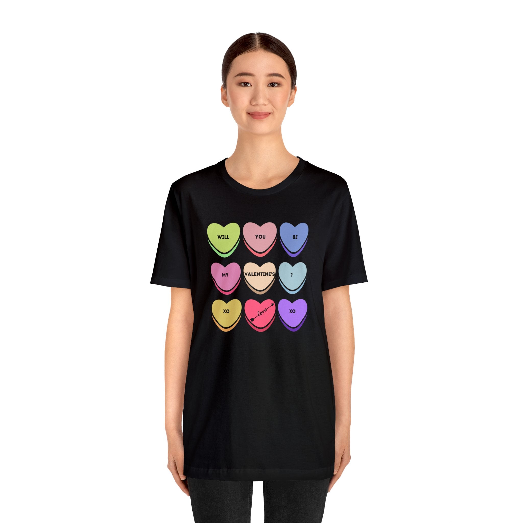 Will You Be My Valentine? Unisex Jersey Short Sleeve Tee
