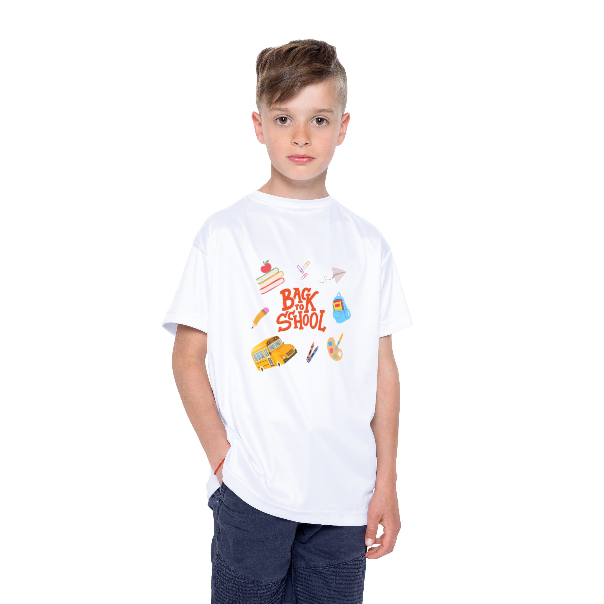 Back To School Time Kids Sports Jersey (AOP)