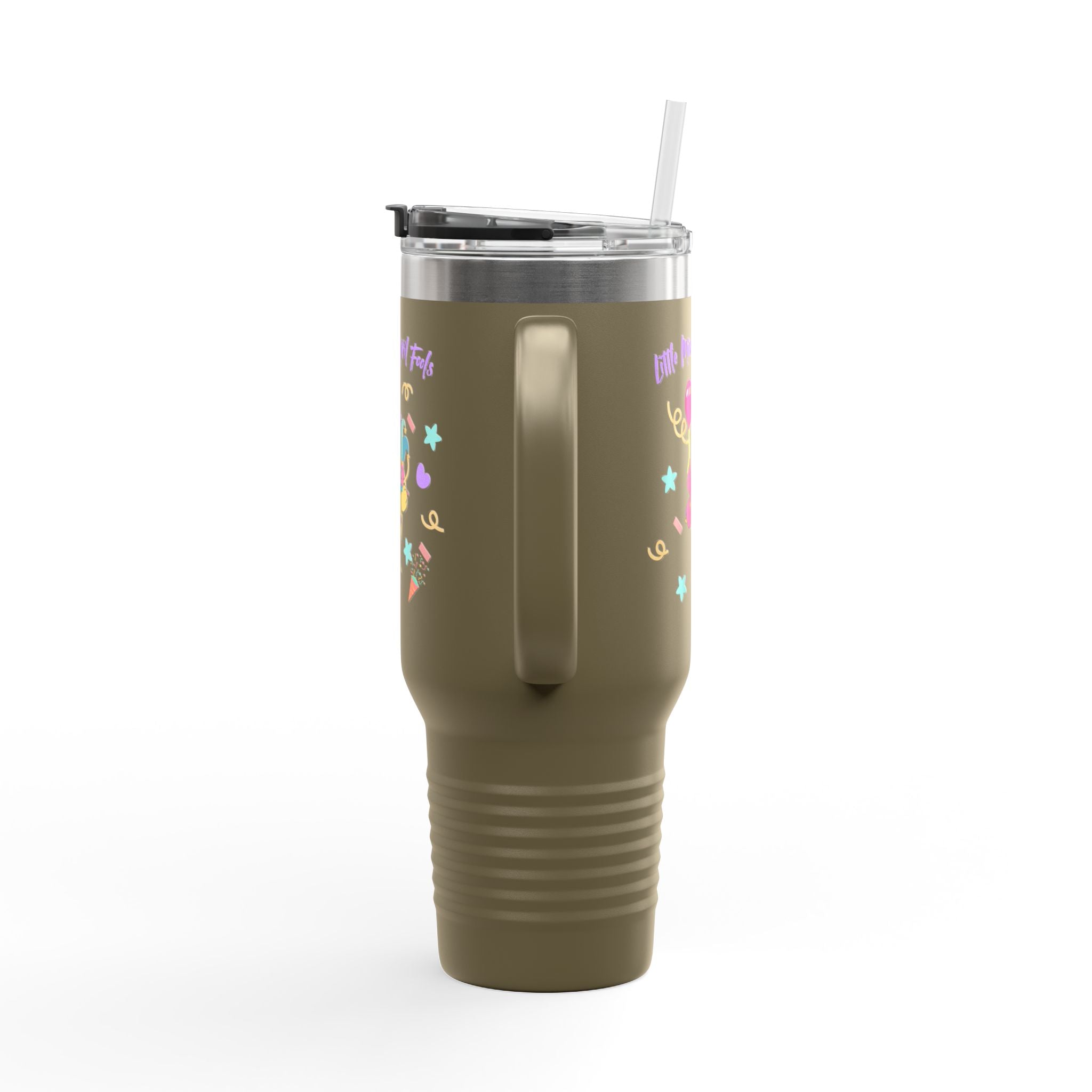 Little Miss April Fool's Day Insulated Travel Mug