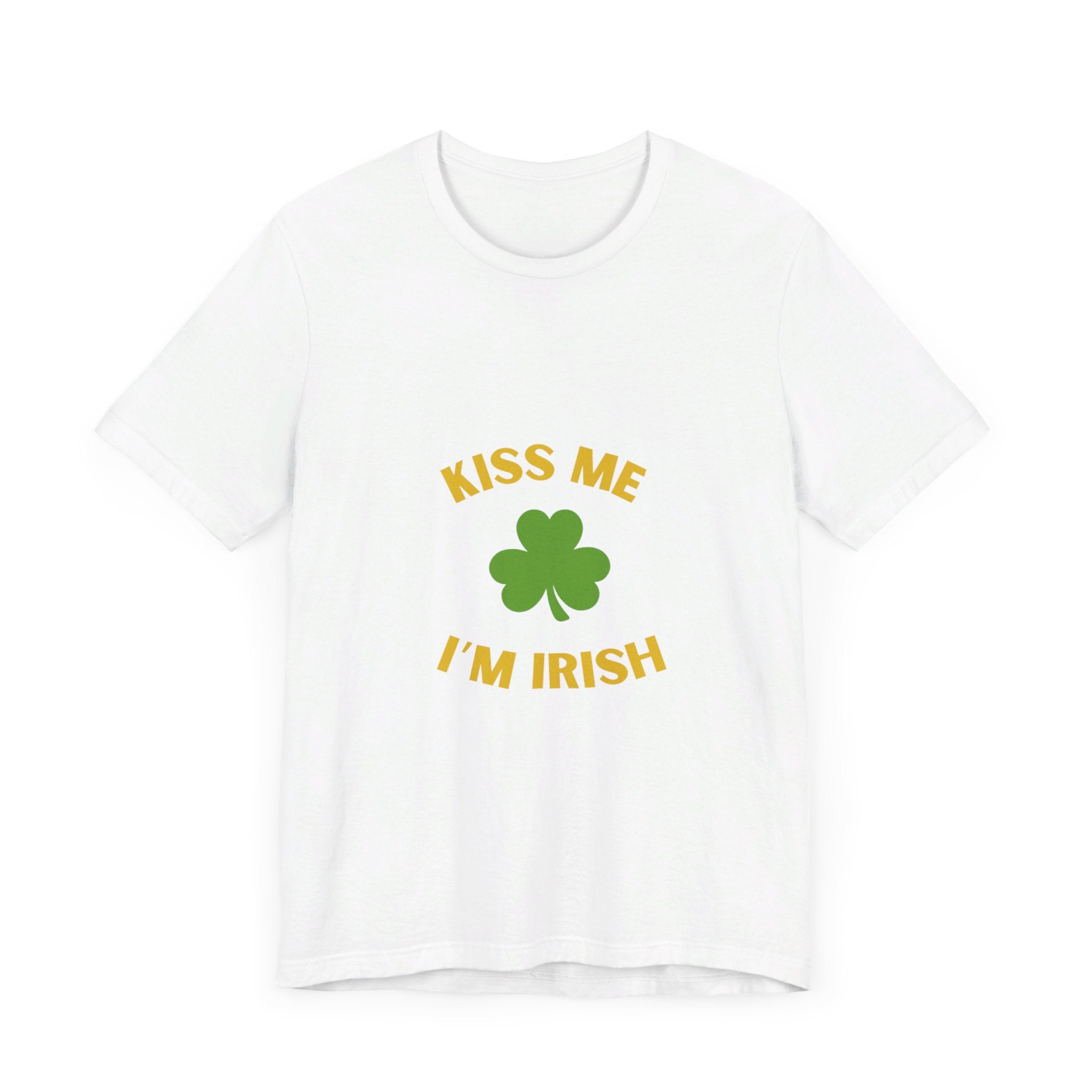 Kiss Me I'm Irish Unisex Jersey Short Sleeve Tee