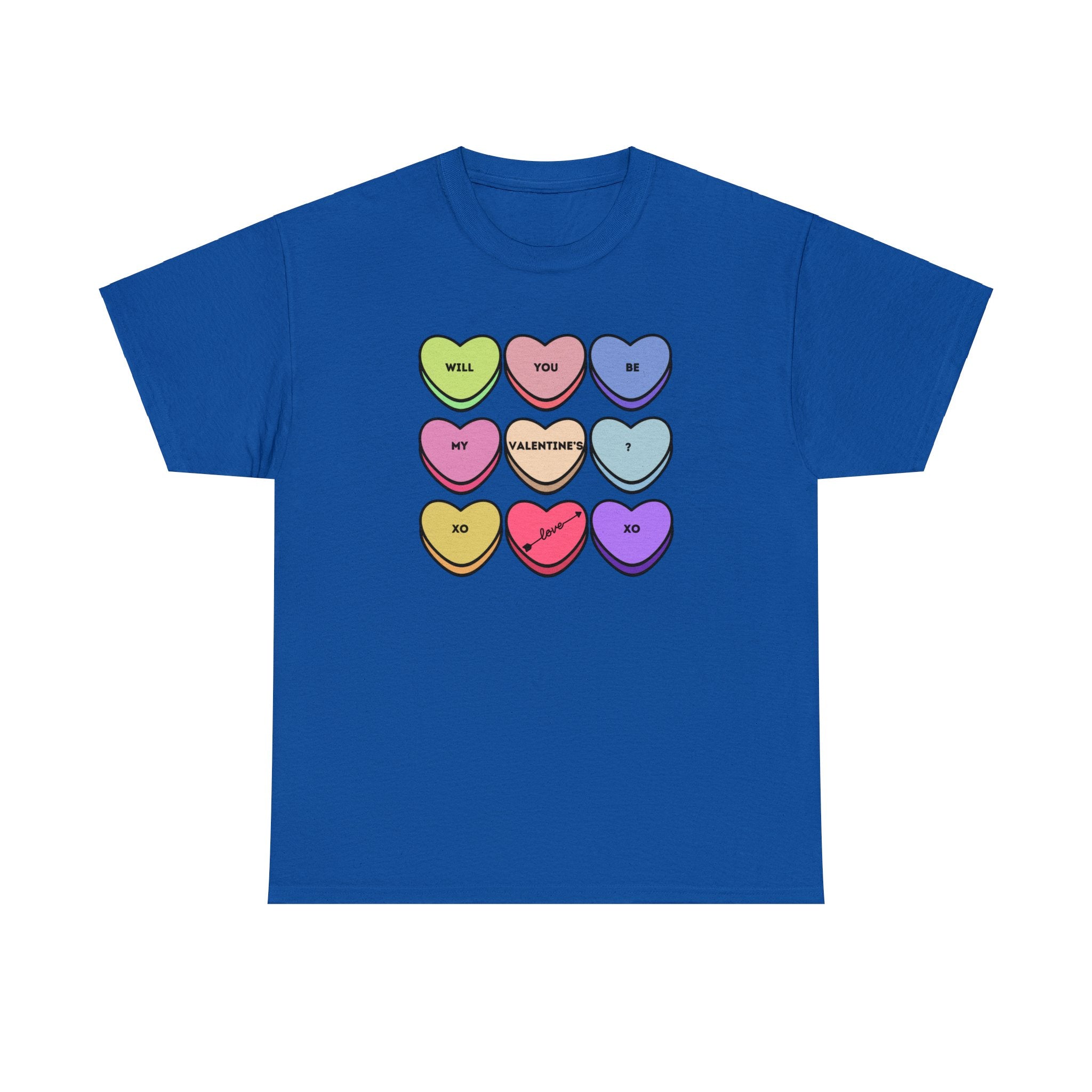 Will You Be My Valentine? Unisex Heavy Cotton Tee