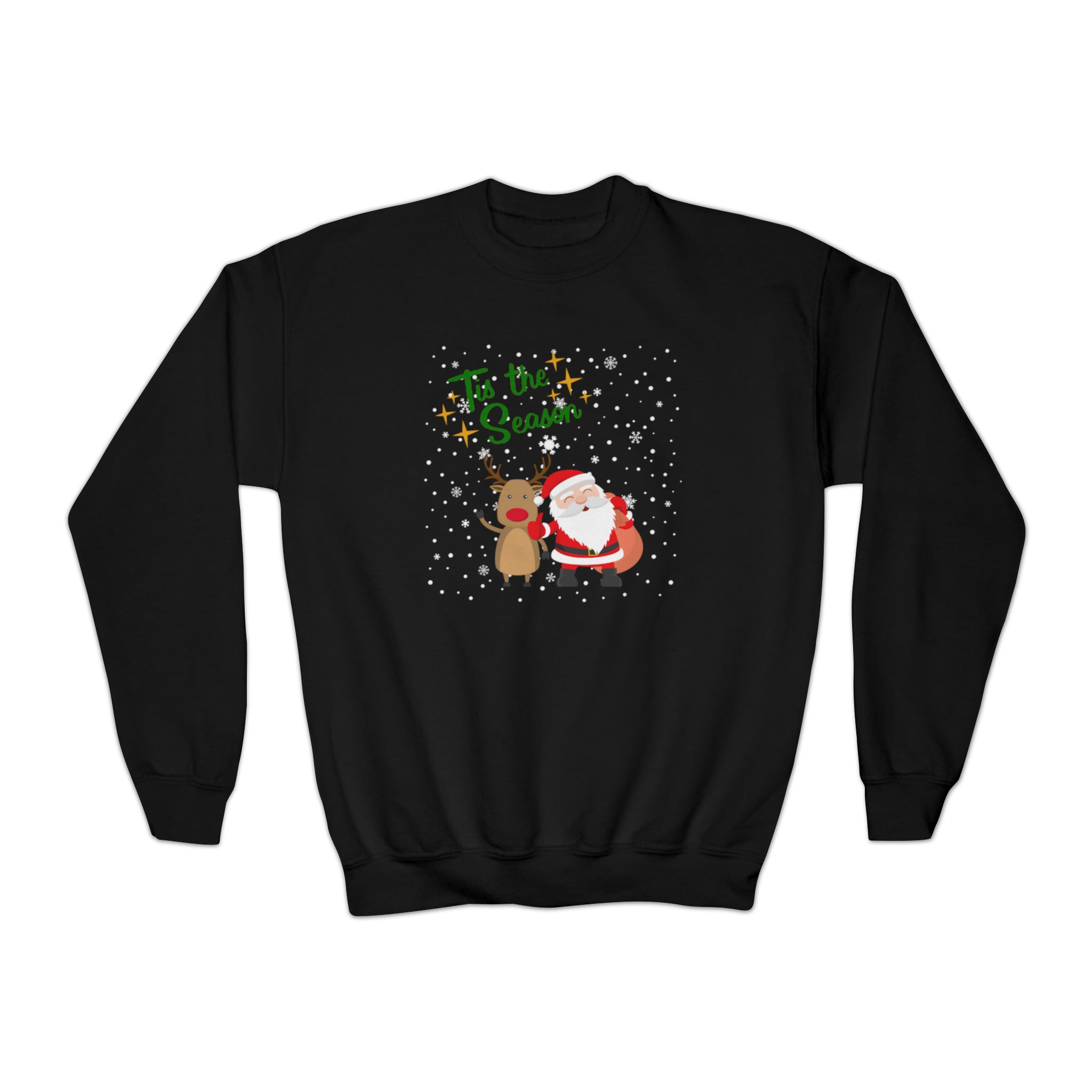 Tis The Season Youth Crewneck Sweatshirt