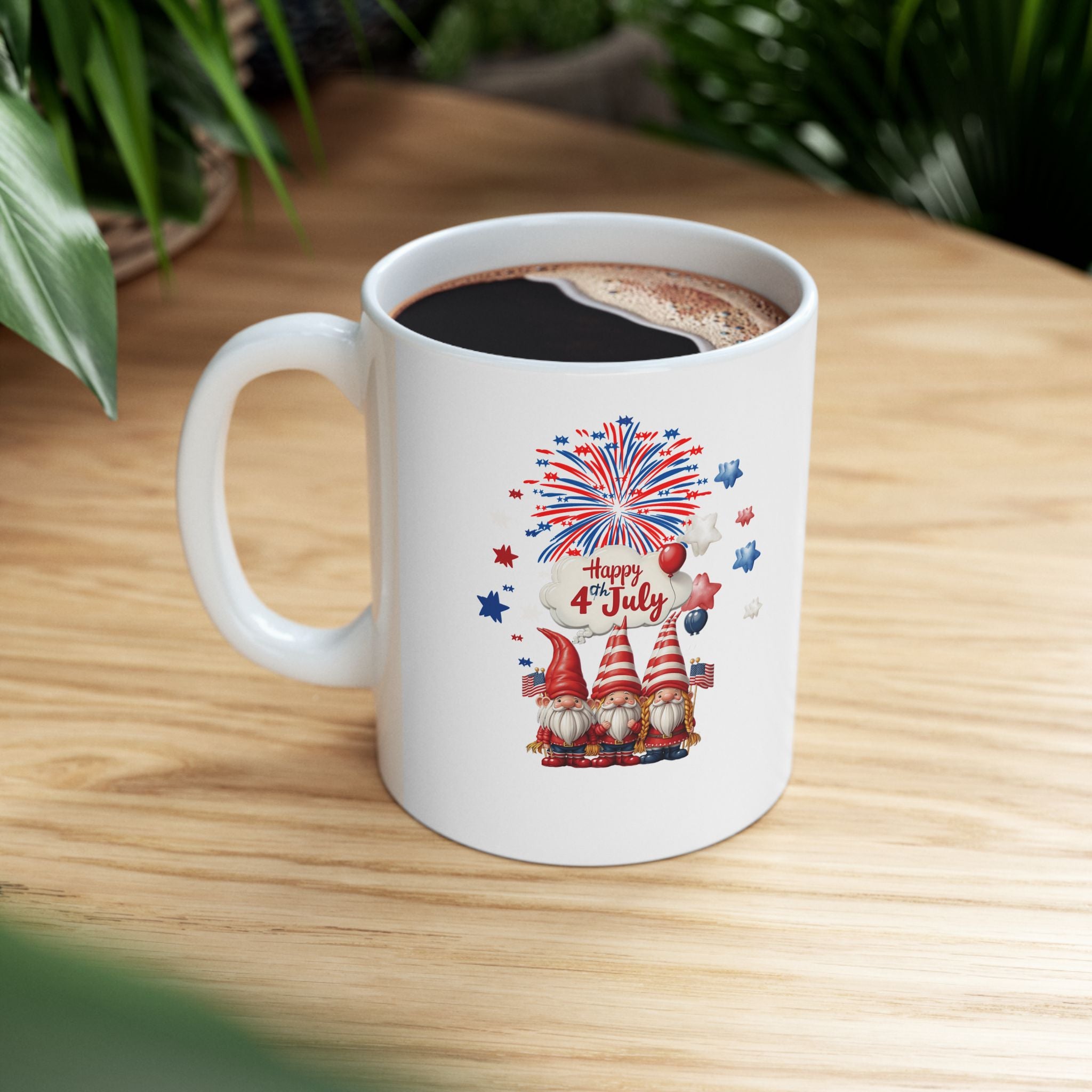 Gnome 4th of July Mug